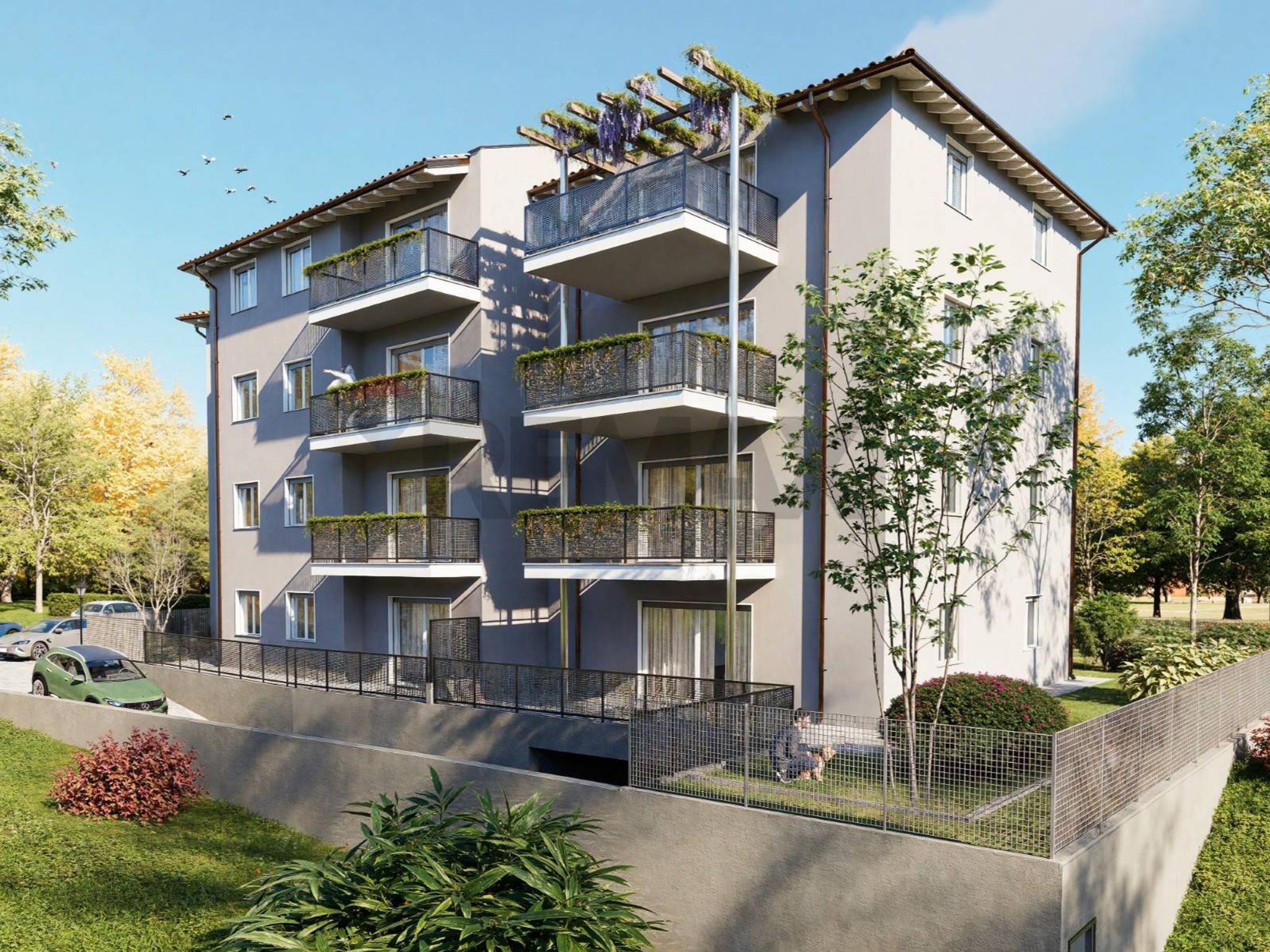 Edificio all'aperto
