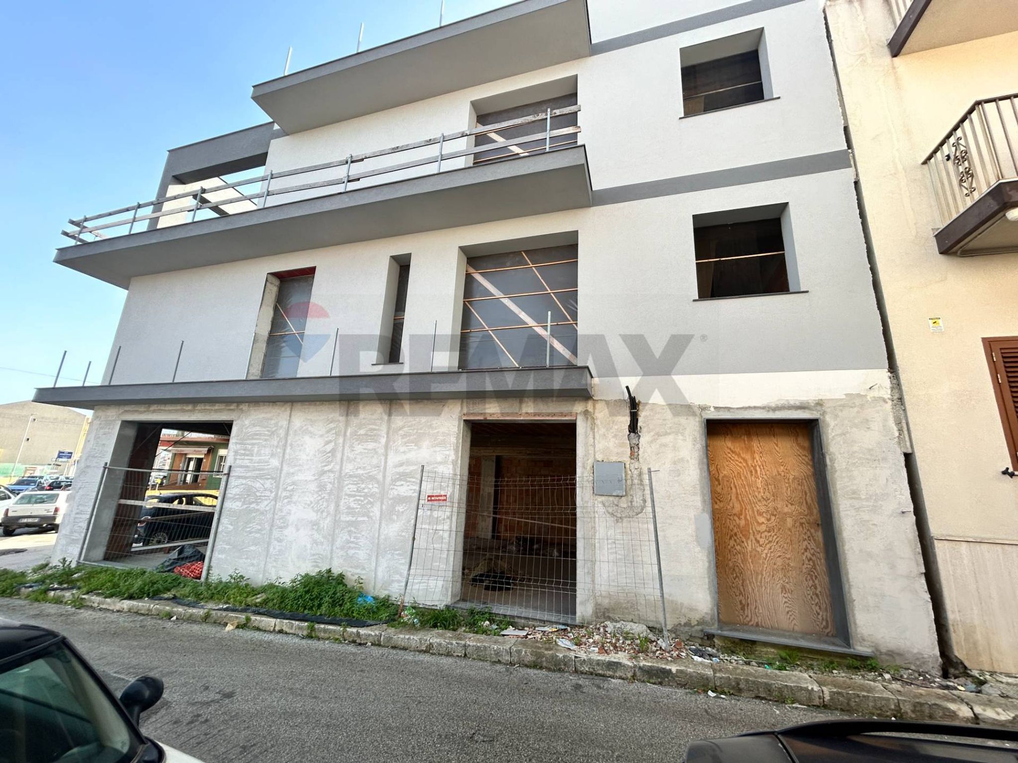 Edificio all'aperto