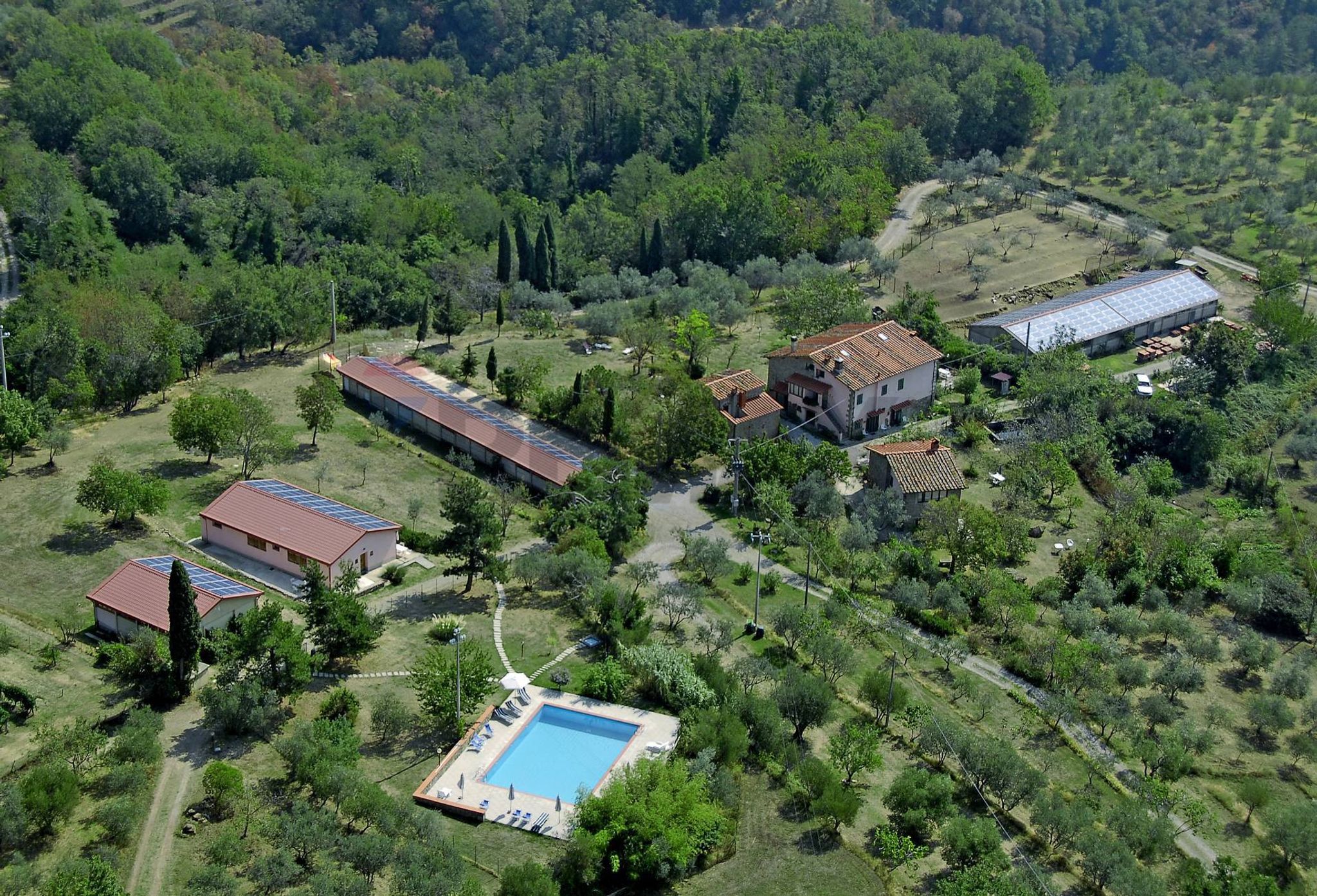 Vista delle montagne