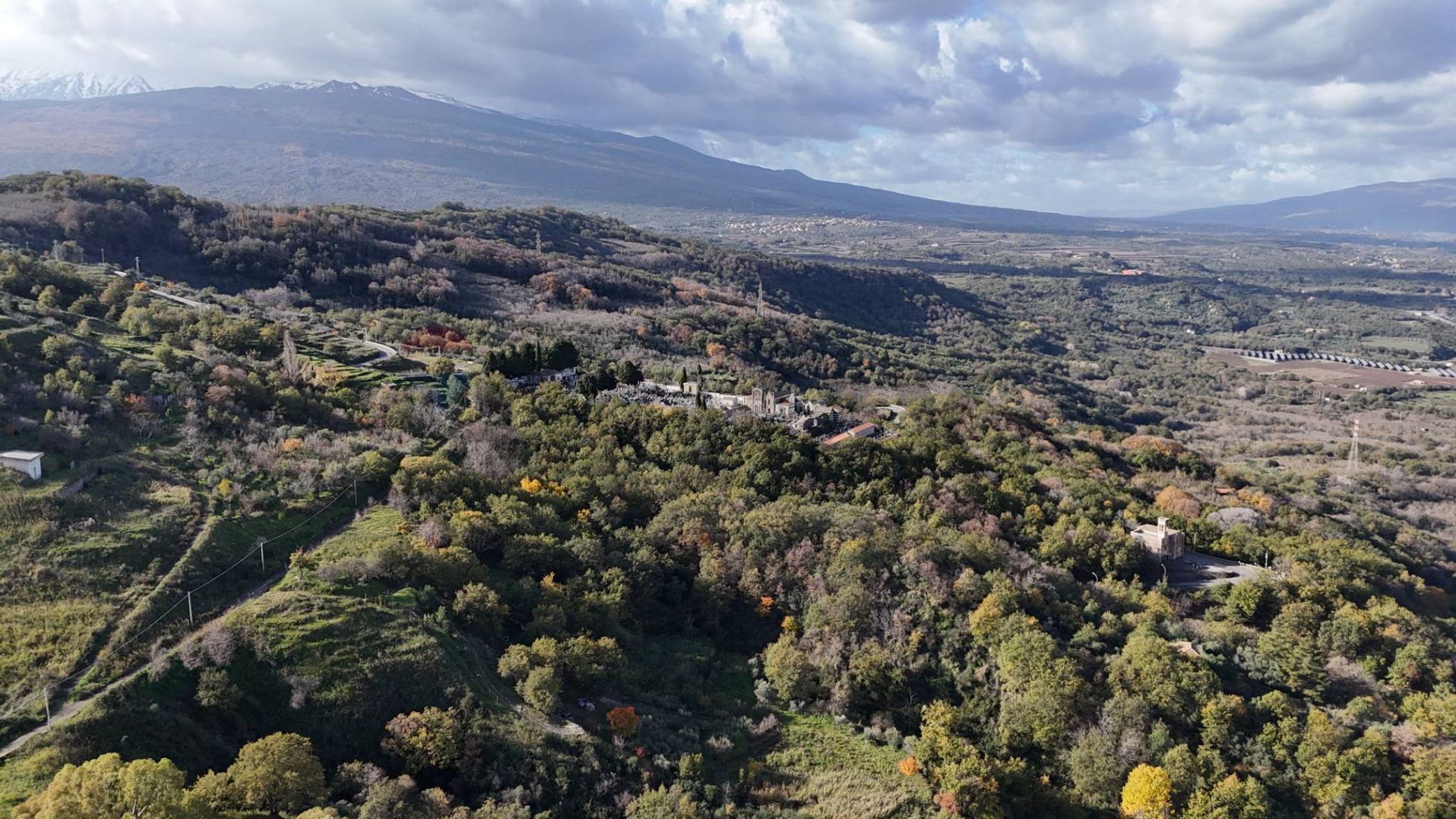 Vista delle montagne
