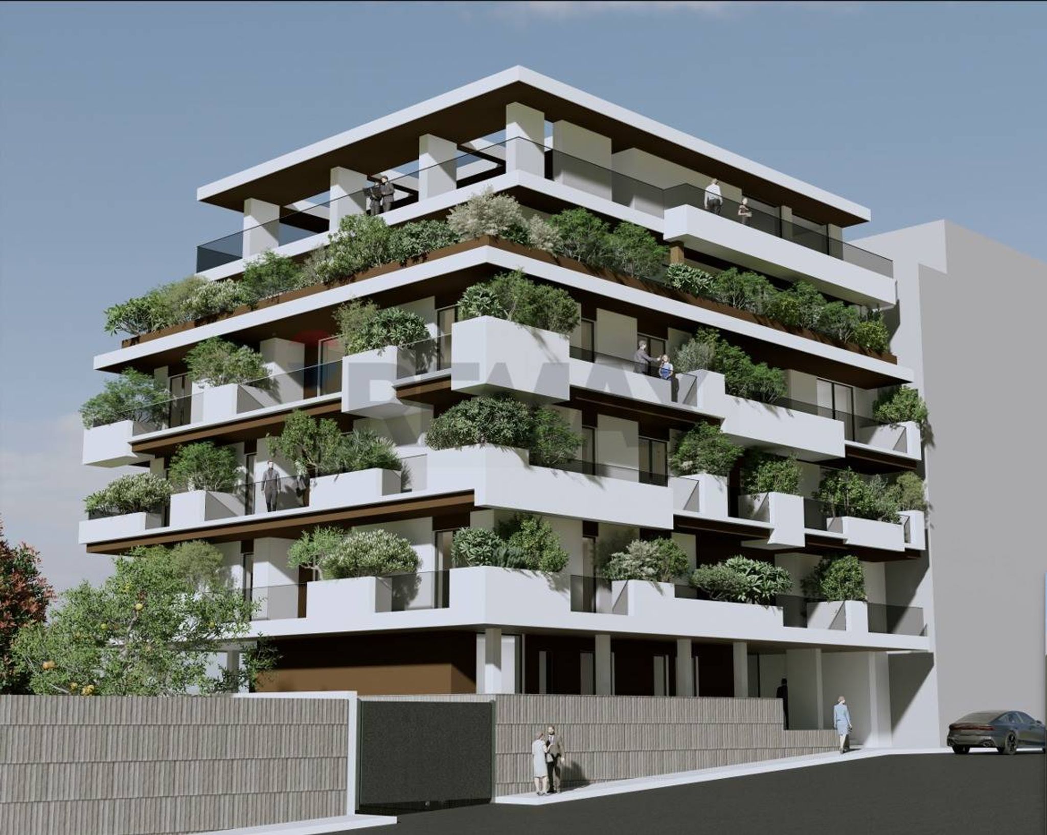 Edificio all'aperto