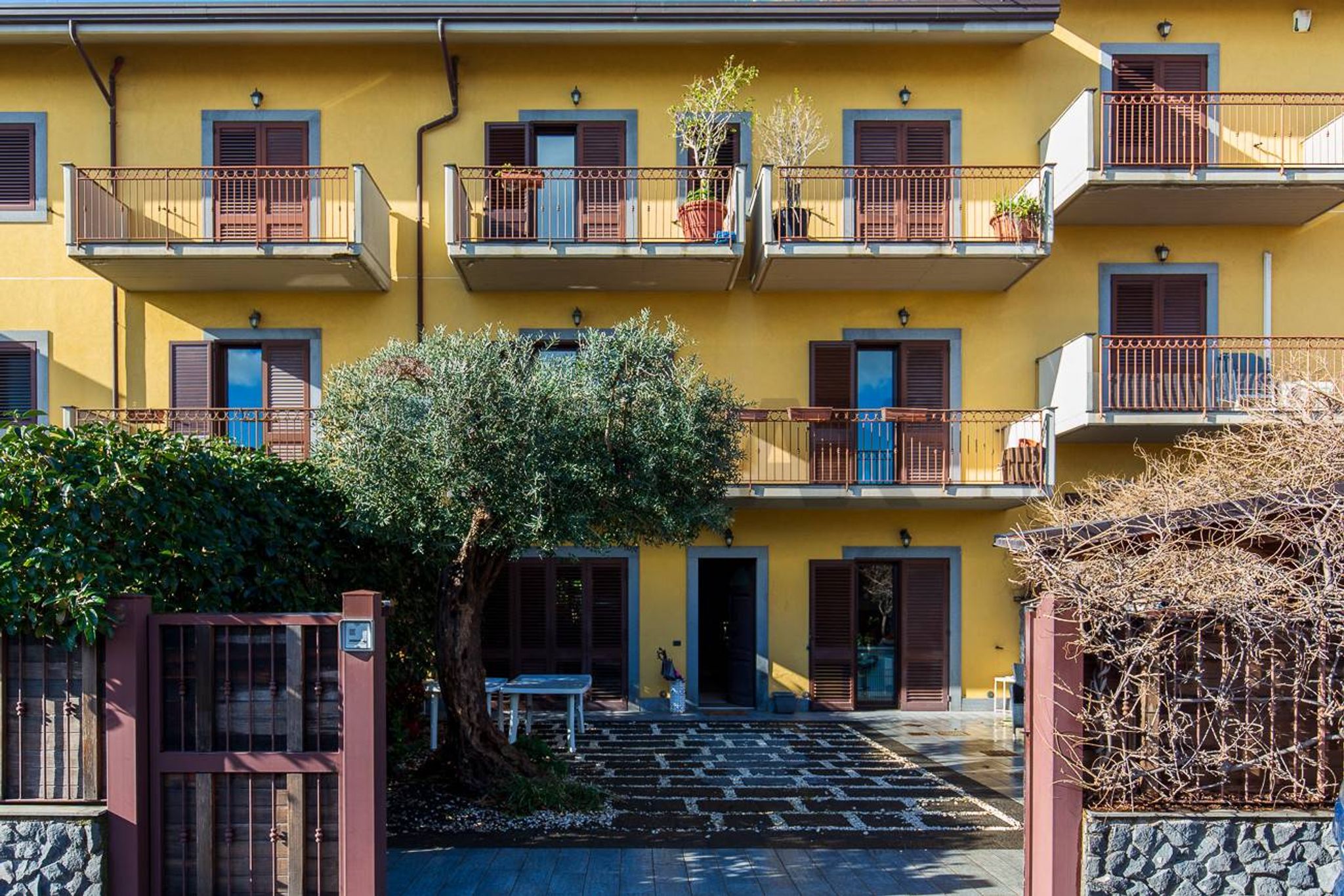 Edificio all'aperto