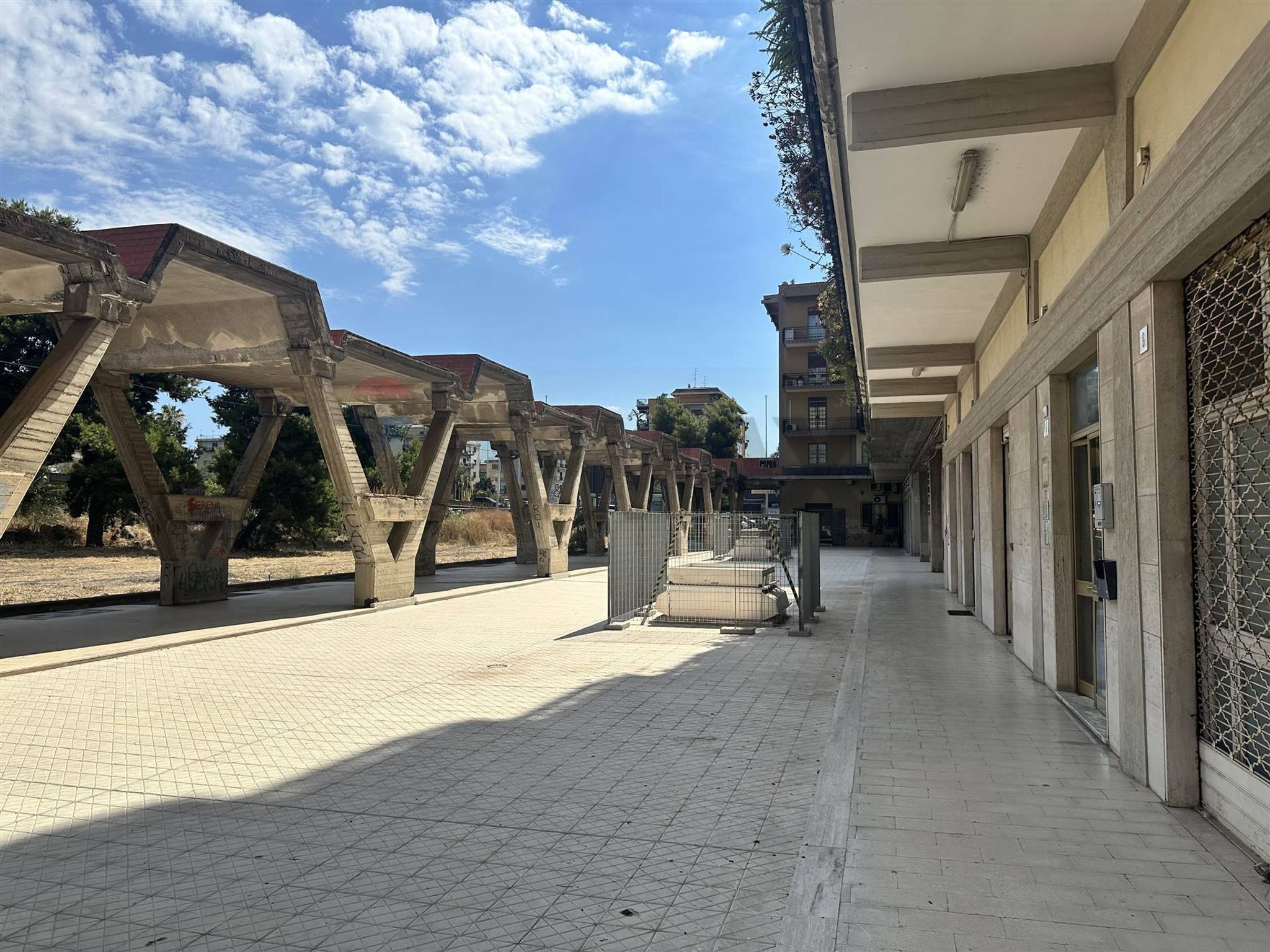 Edificio all'aperto