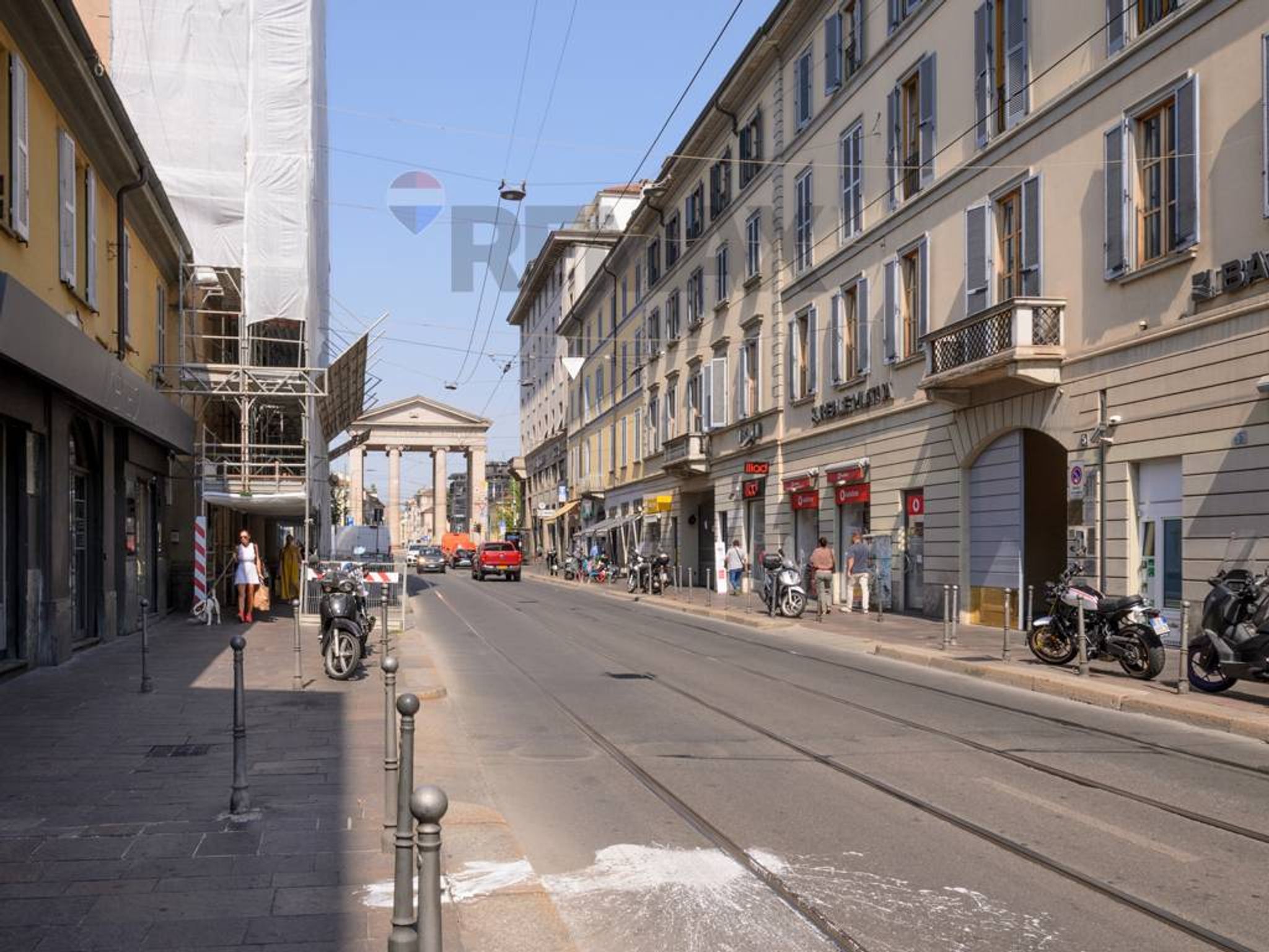 Edificio all'aperto