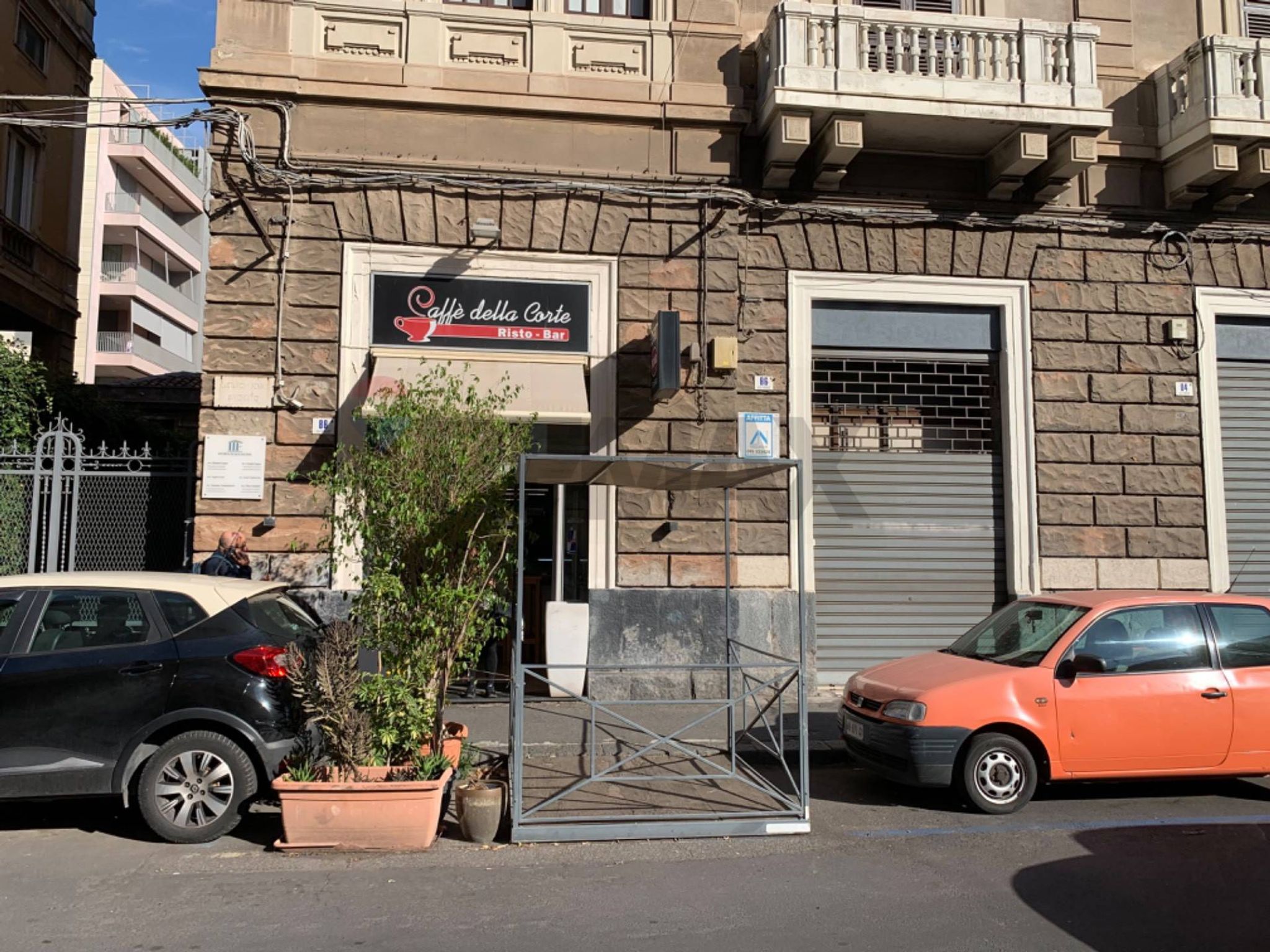 Edificio all'aperto