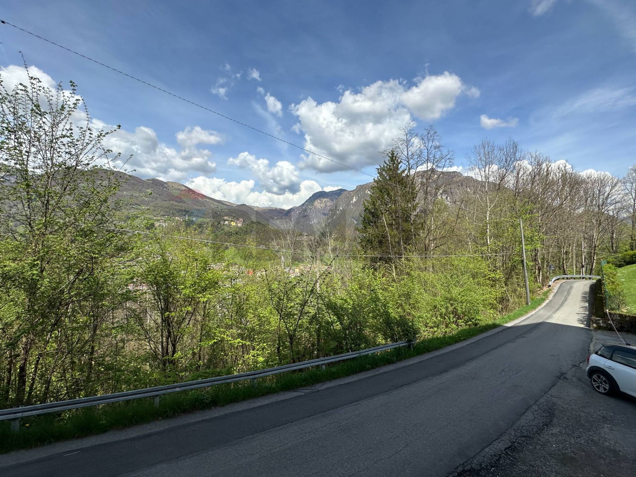 Vista delle montagne