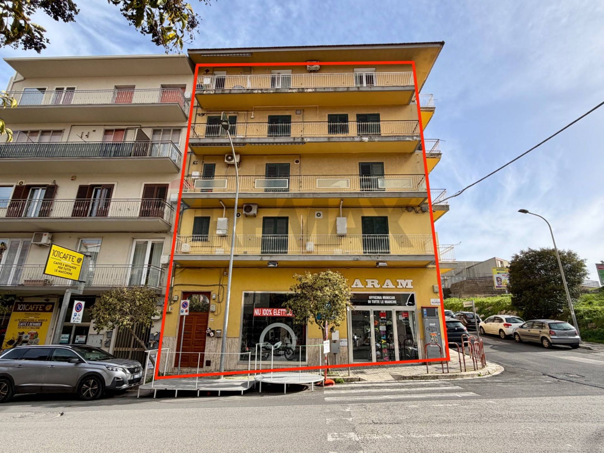 Edificio all'aperto