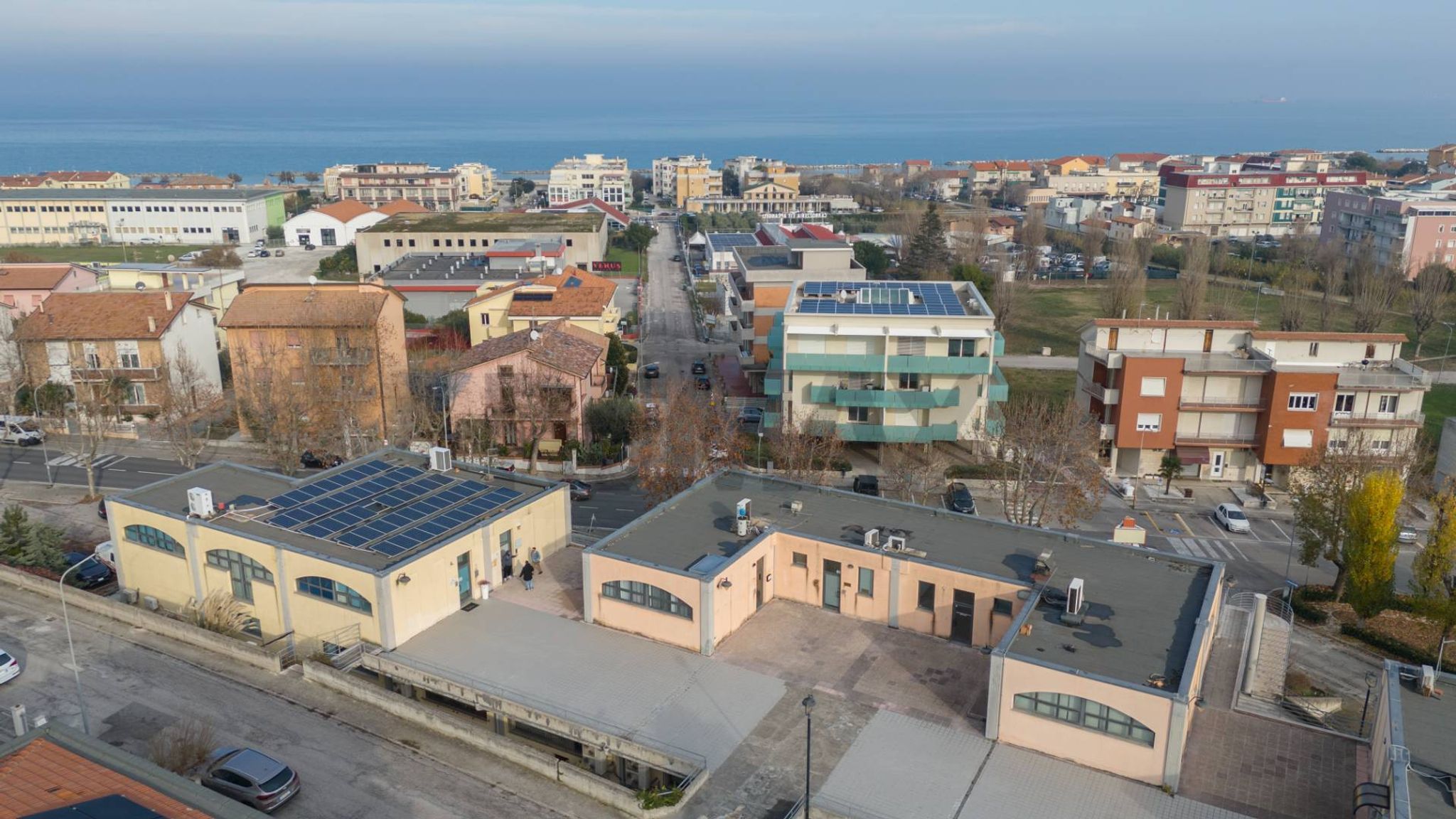 Edificio all'aperto