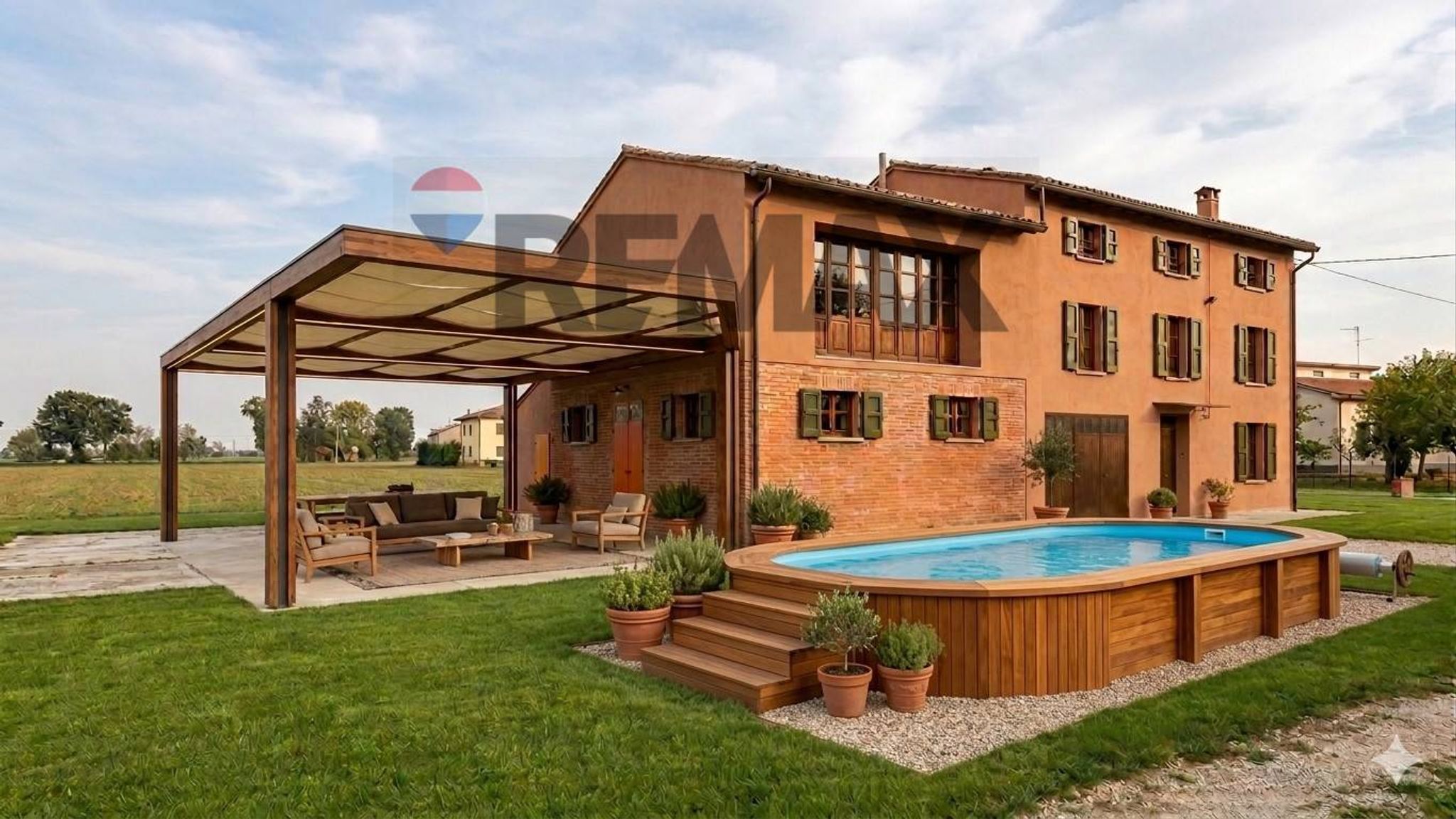 Casa all'aperto