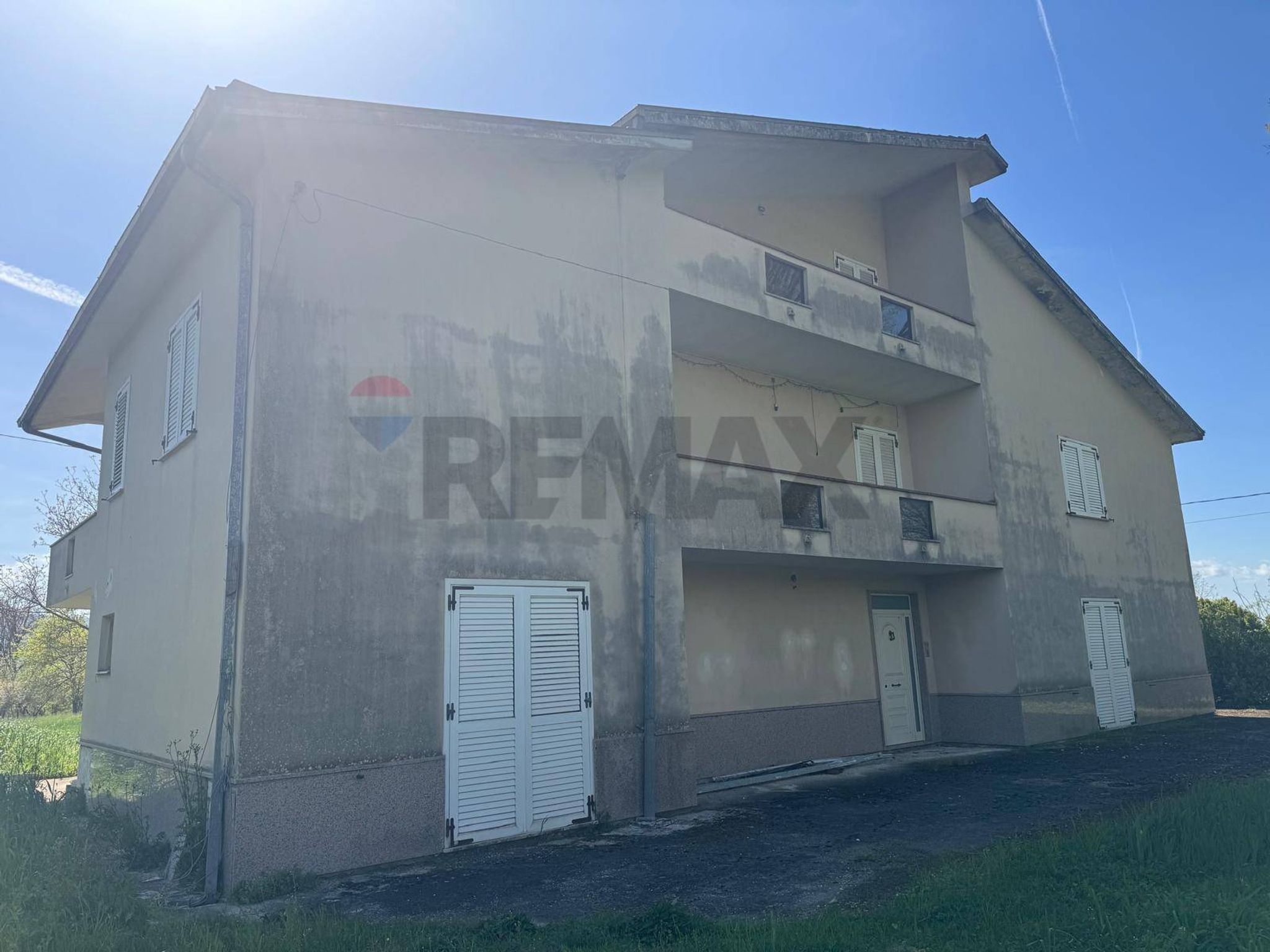 Edificio all'aperto
