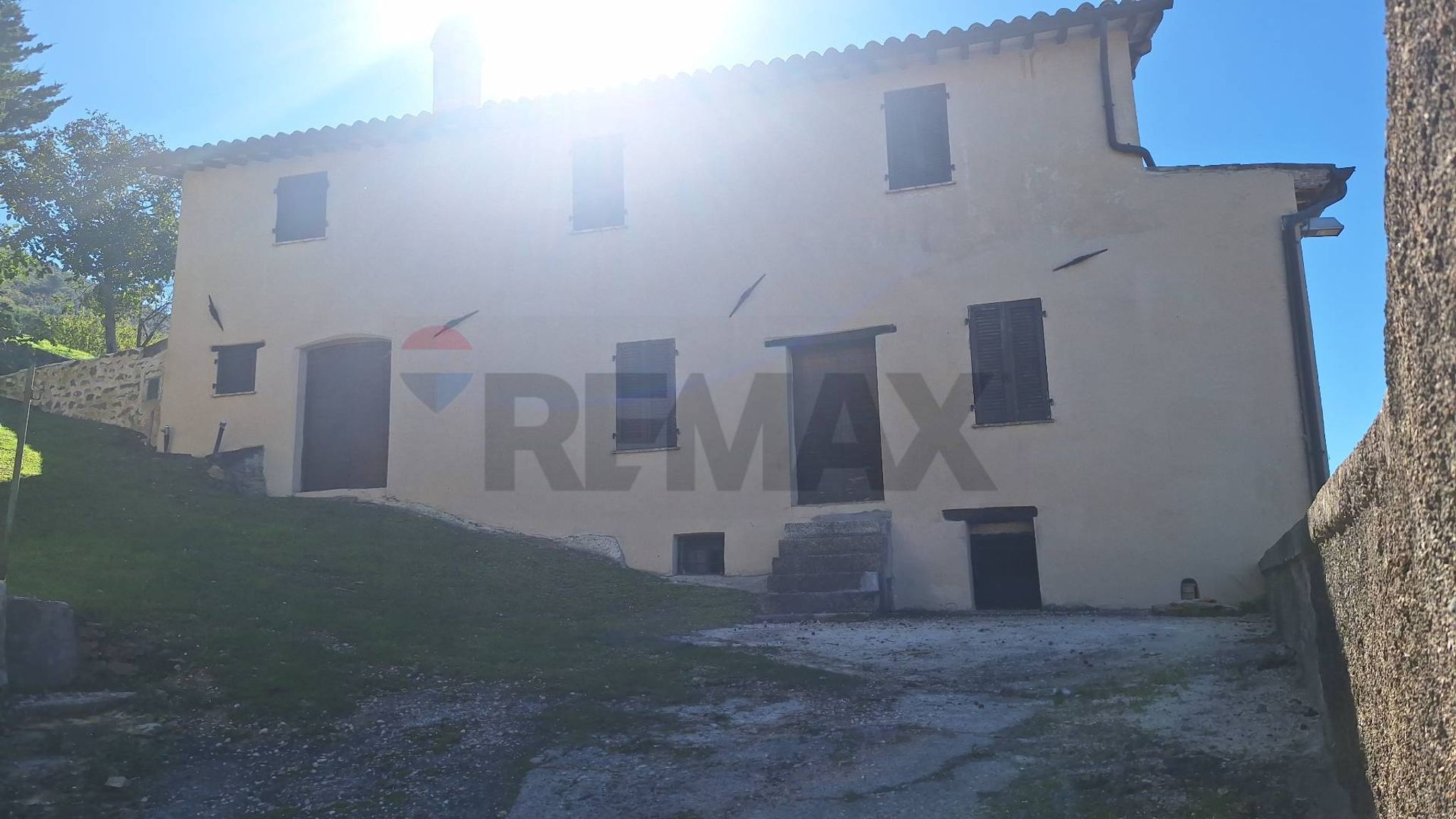 Edificio all'aperto