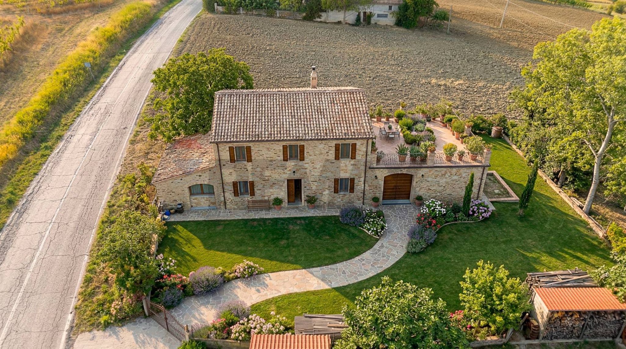 Casa all'aperto