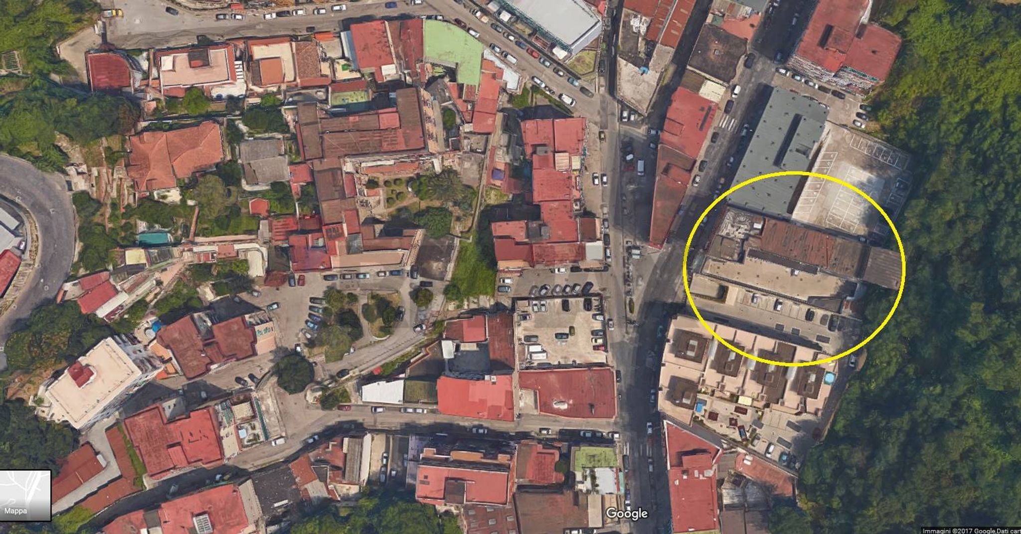 Posizione della mappa