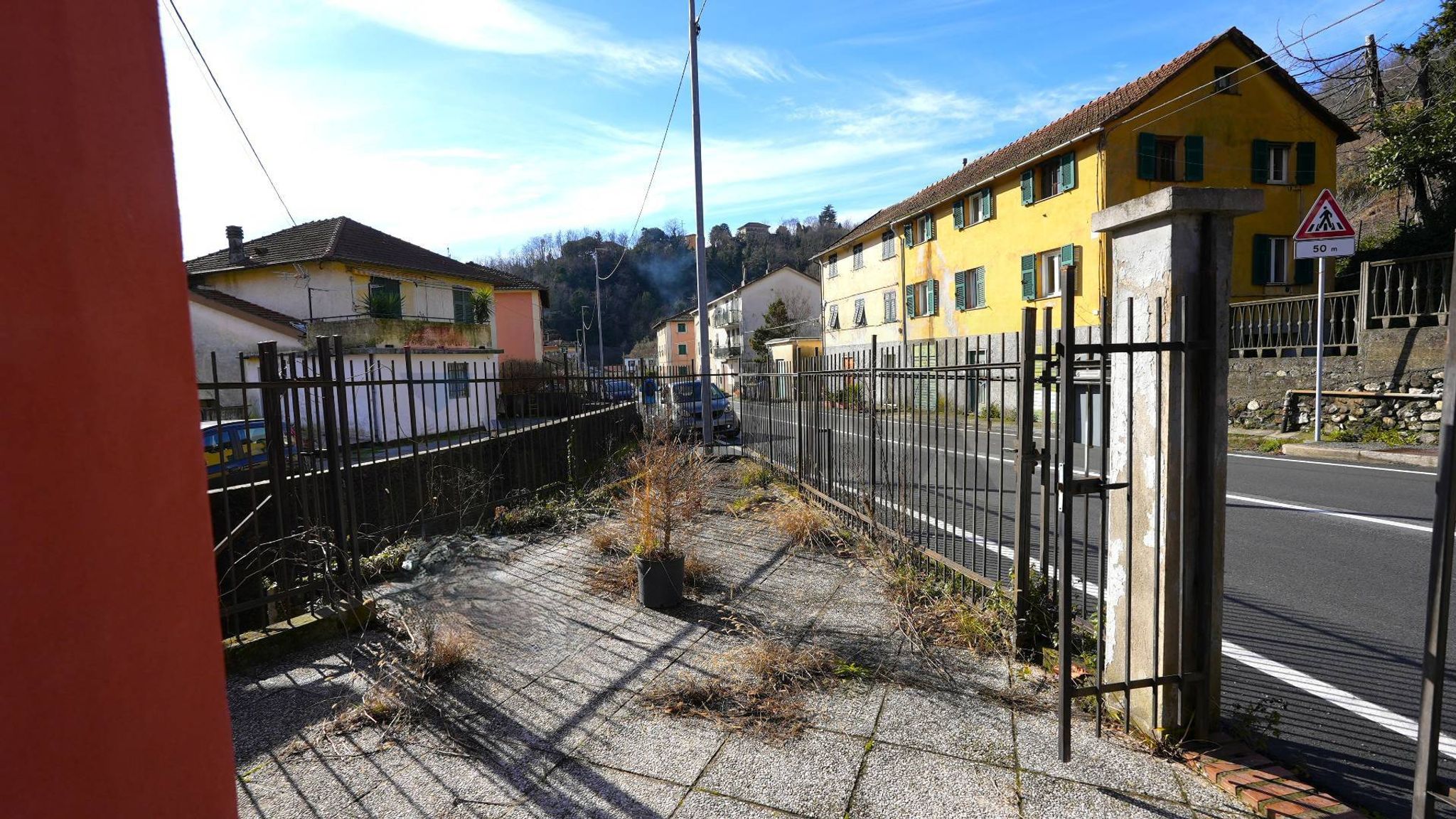 Edificio all'aperto