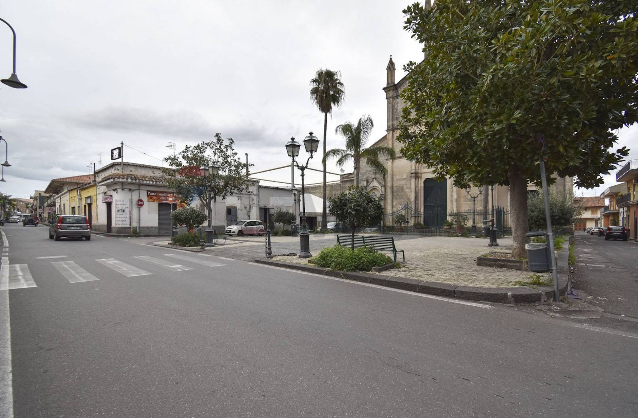 Edificio all'aperto