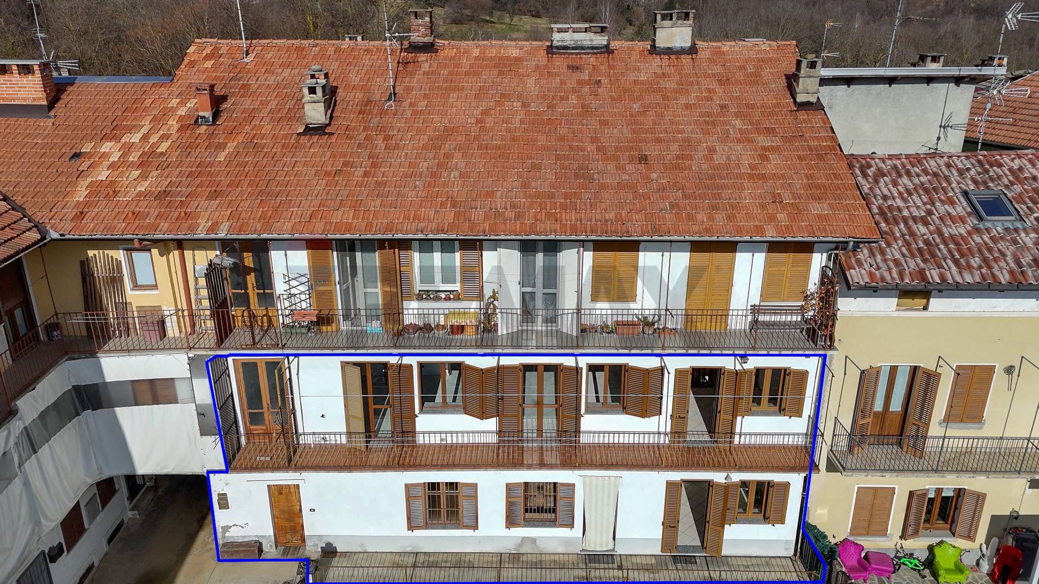 Edificio all'aperto