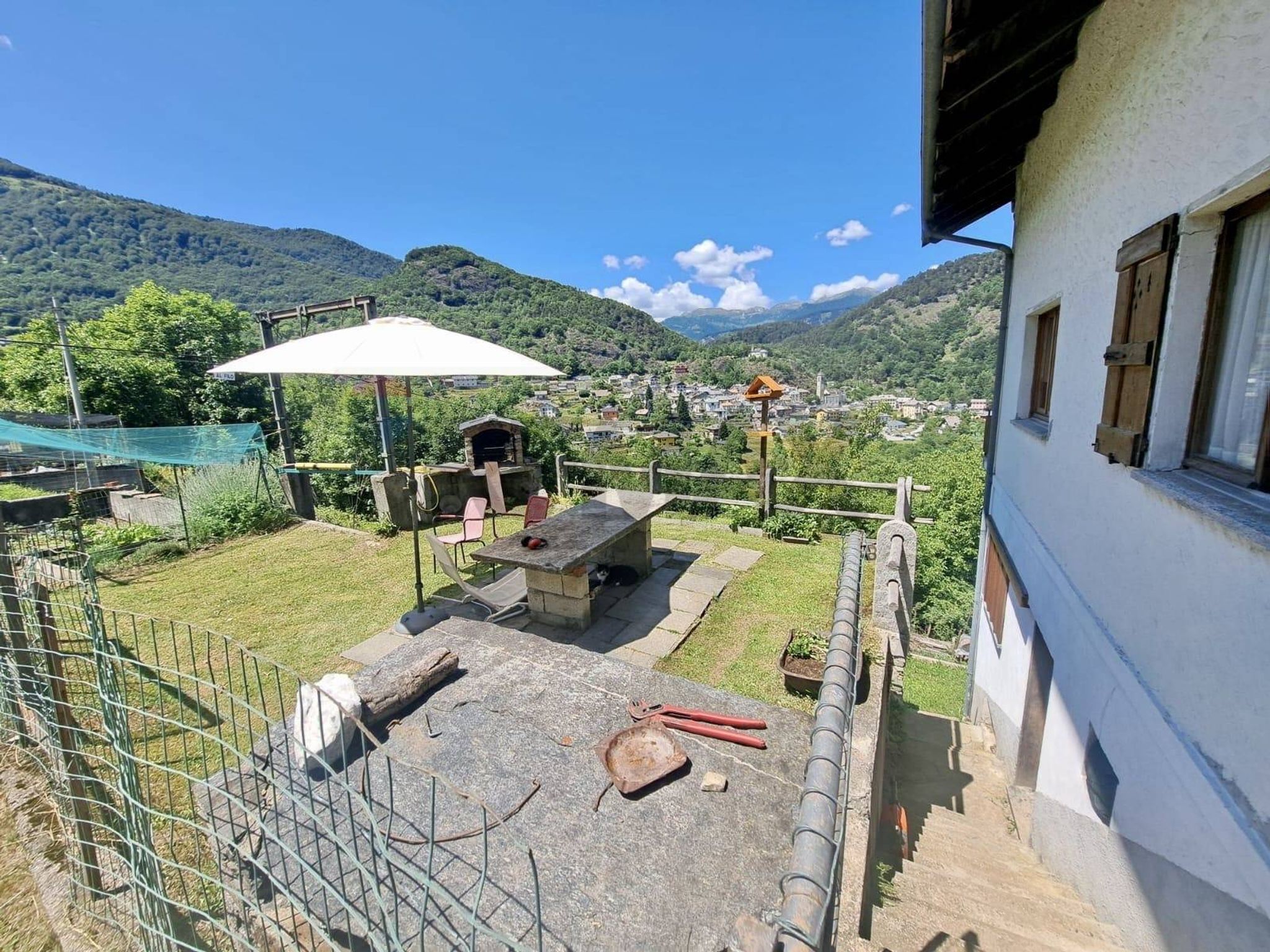 Vista delle montagne