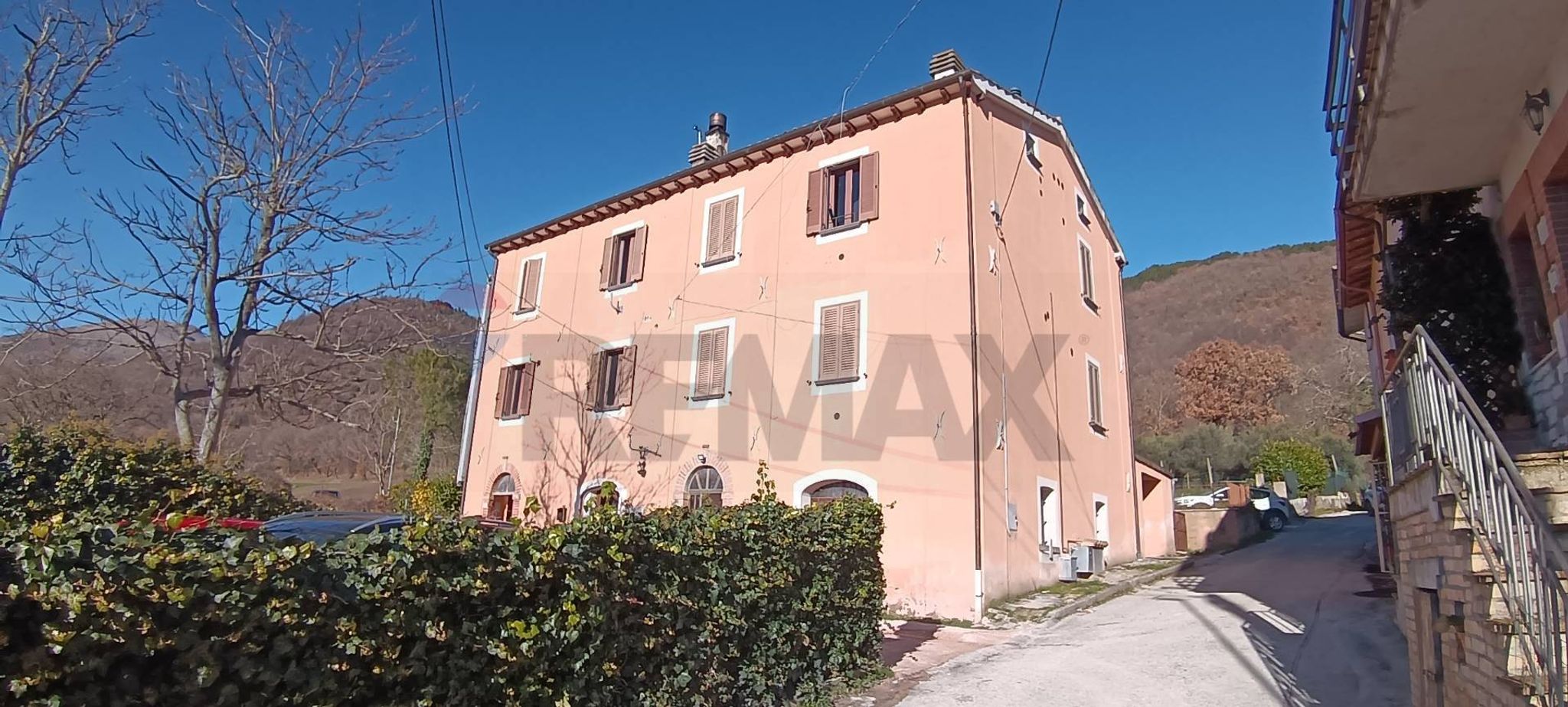 Edificio all'aperto