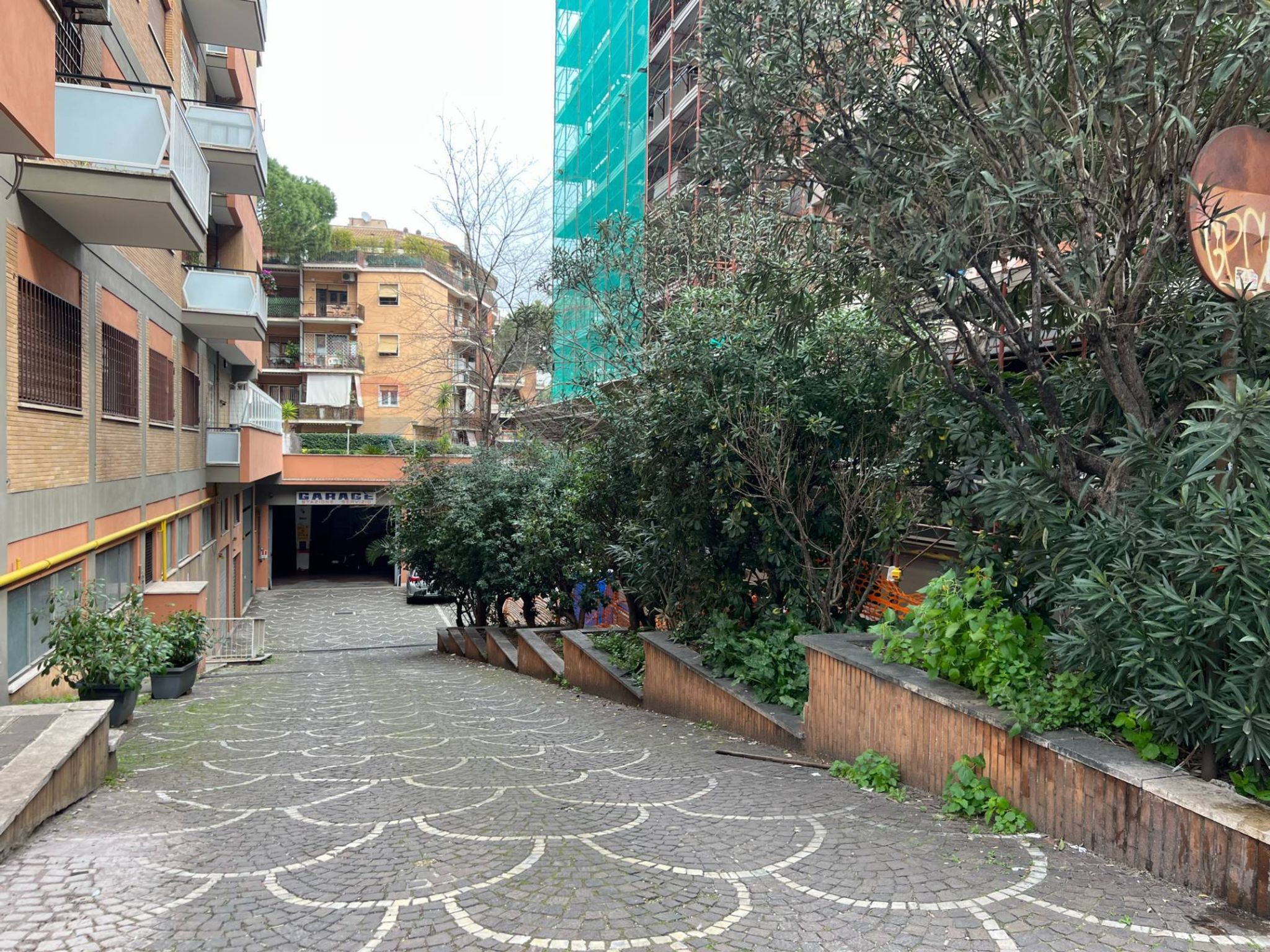 Edificio all'aperto