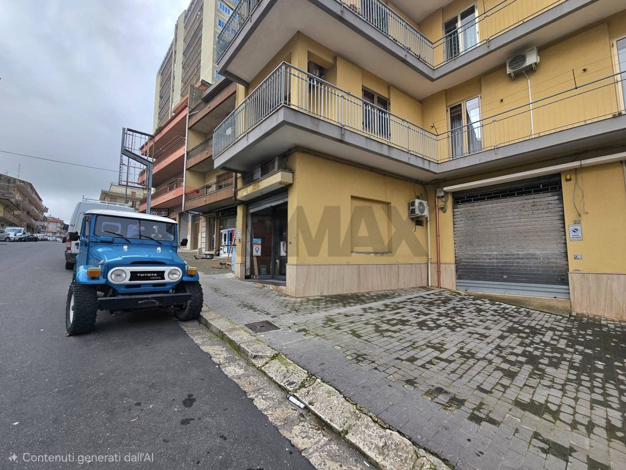 Edificio all'aperto