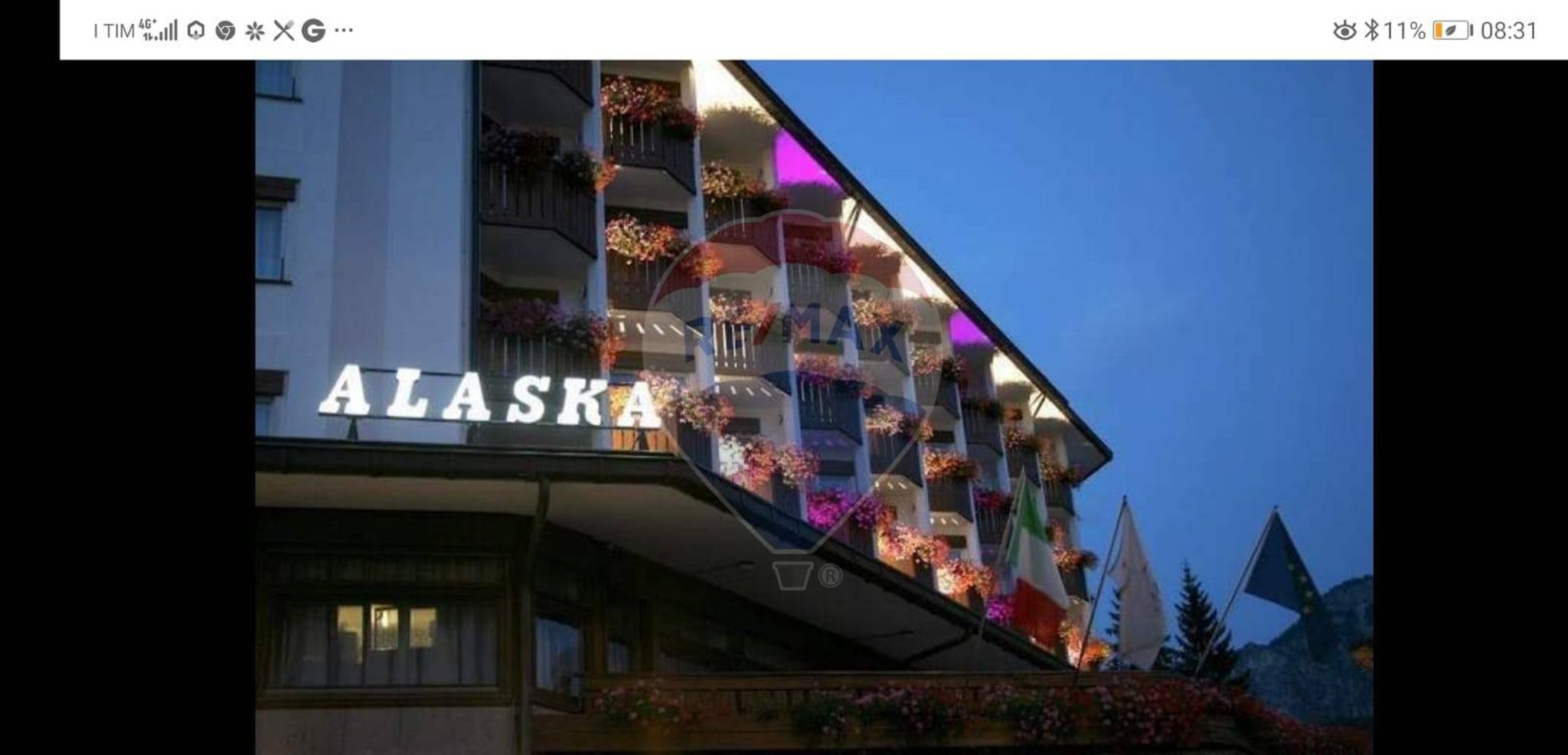 Edificio all'aperto