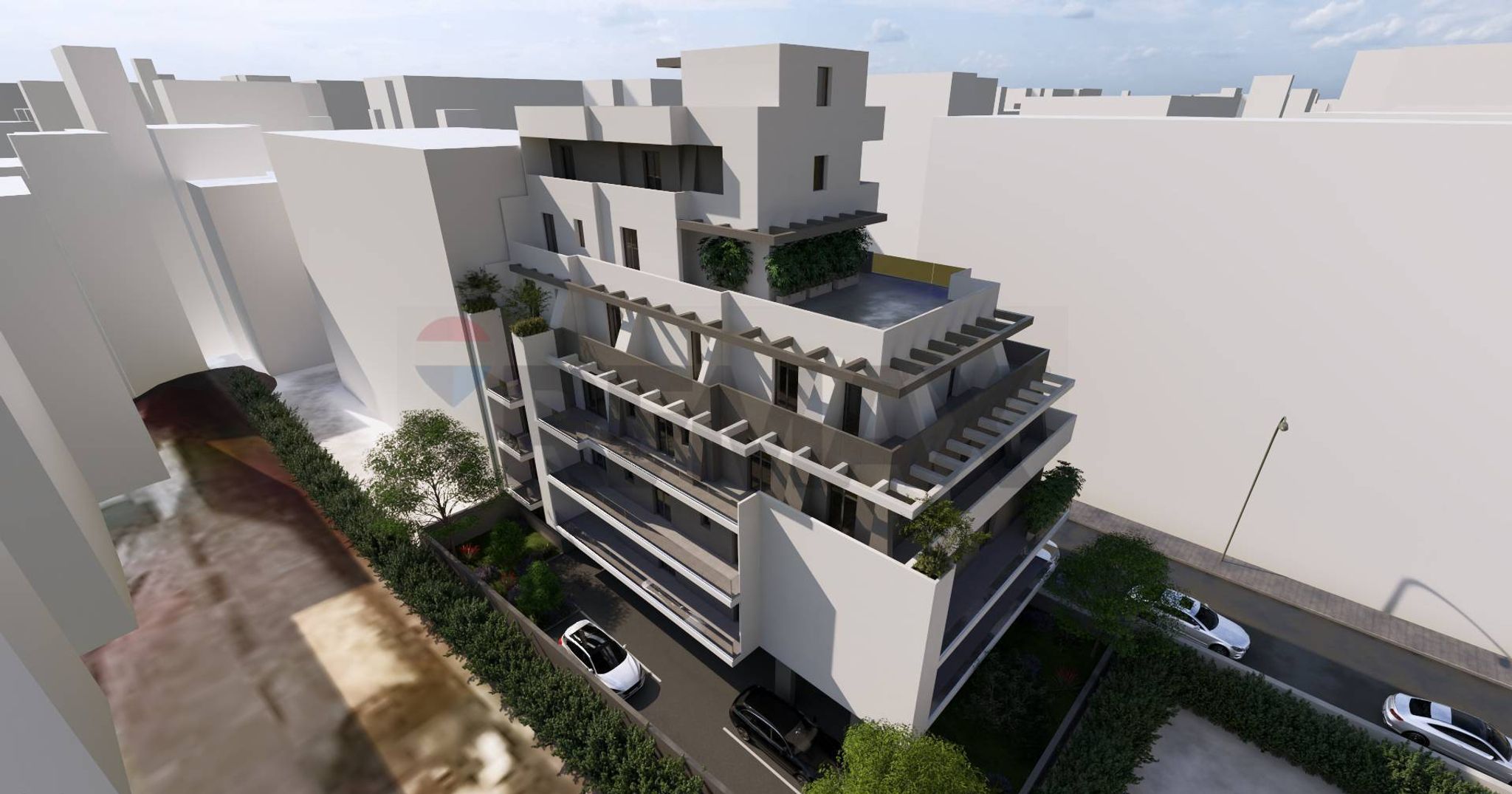 Edificio all'aperto