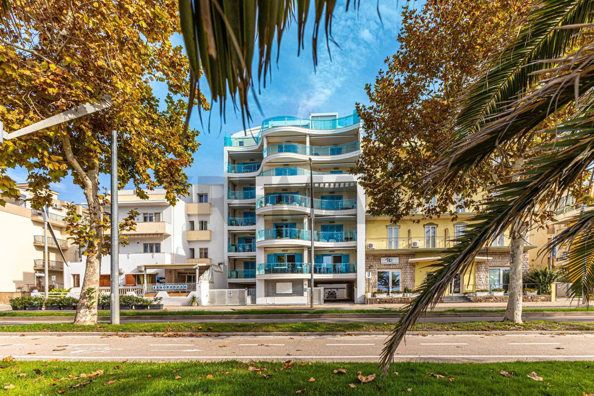 Edificio all'aperto