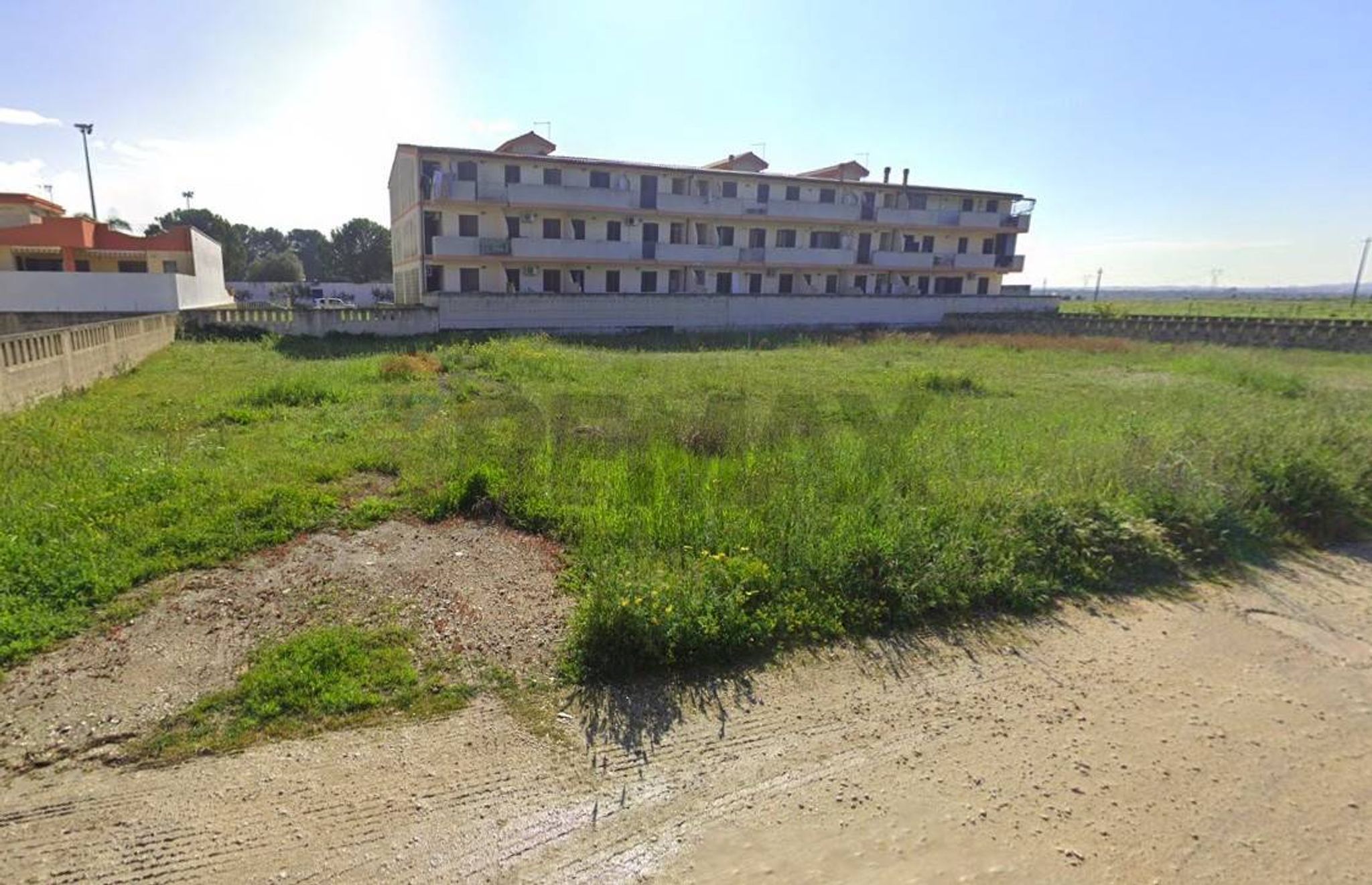 Edificio all'aperto