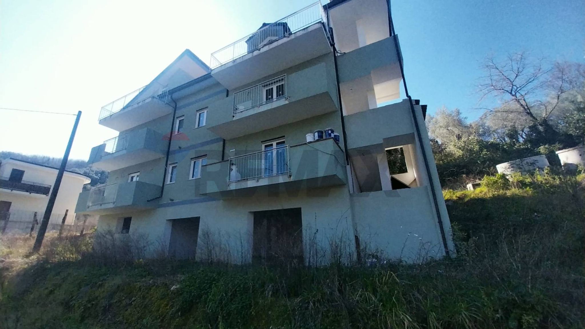Edificio all'aperto