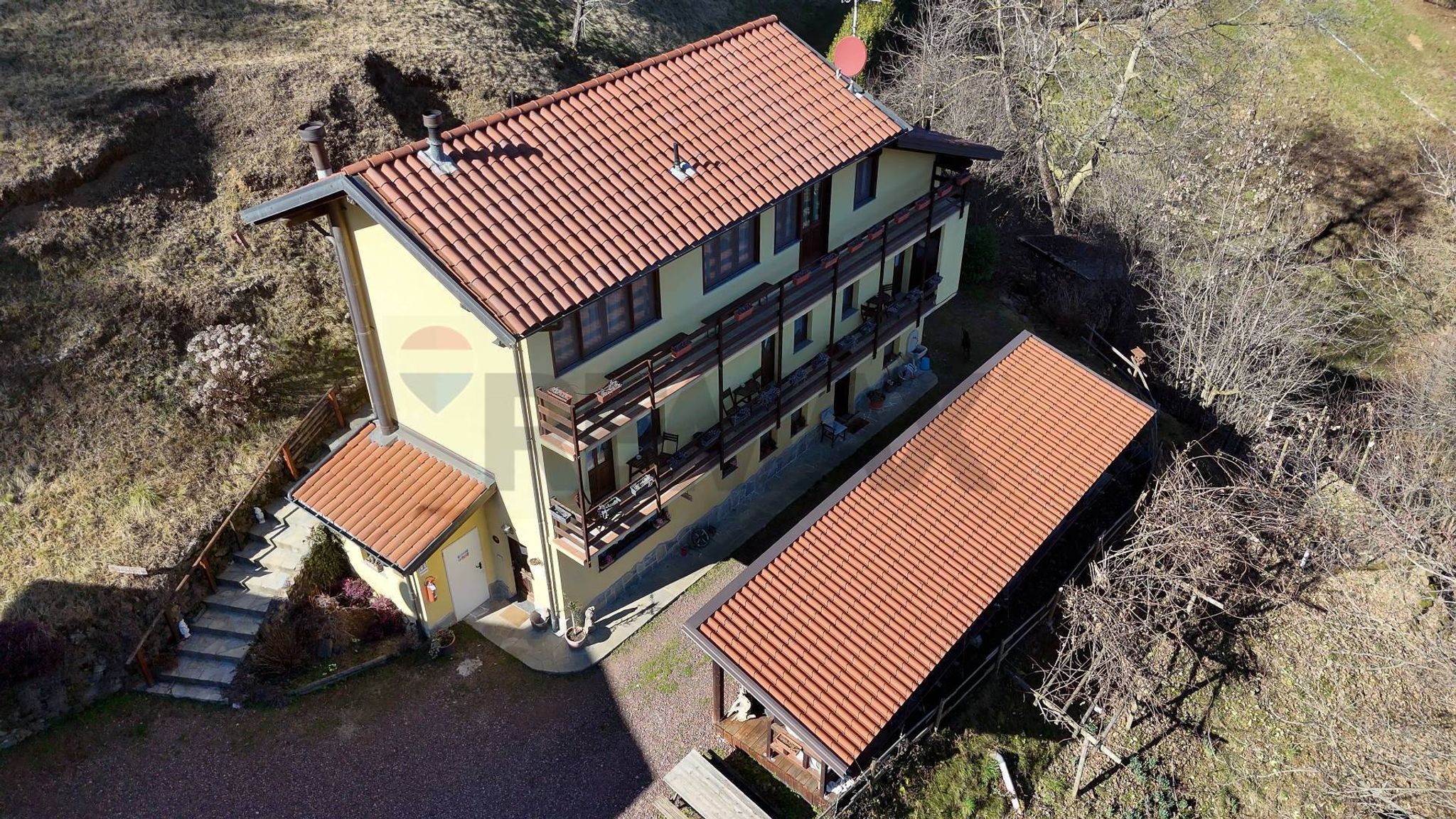 Edificio all'aperto