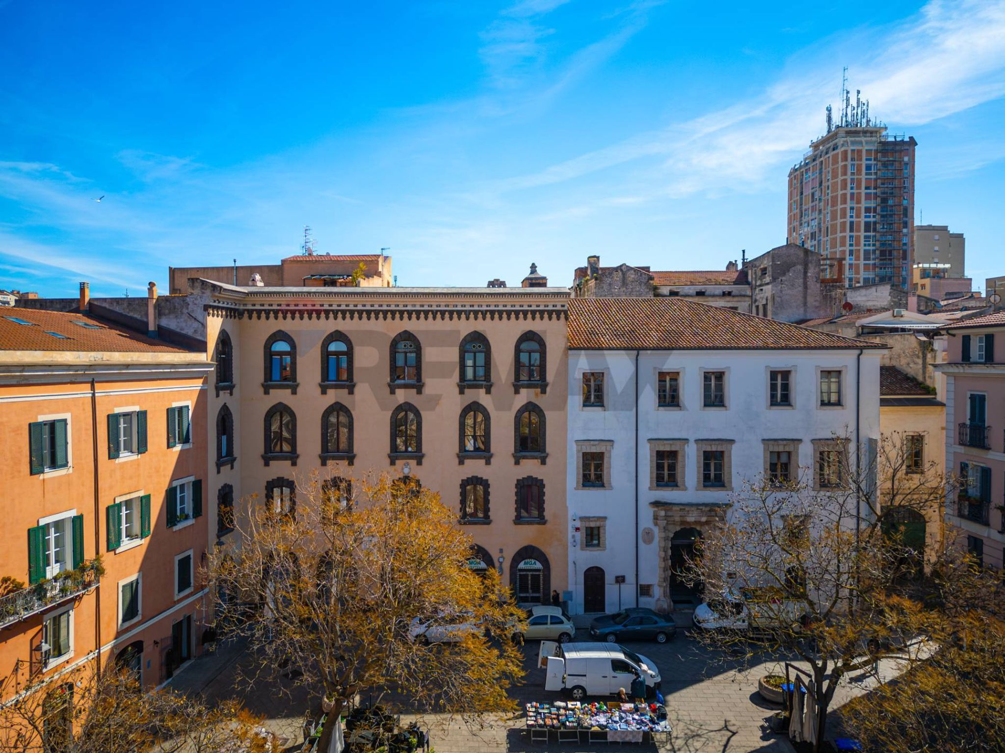 Edificio all'aperto