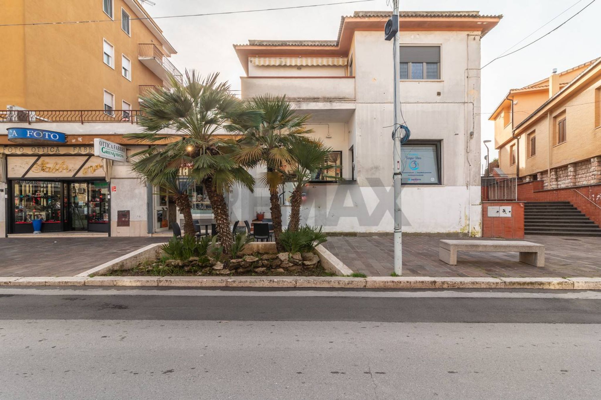 Edificio all'aperto