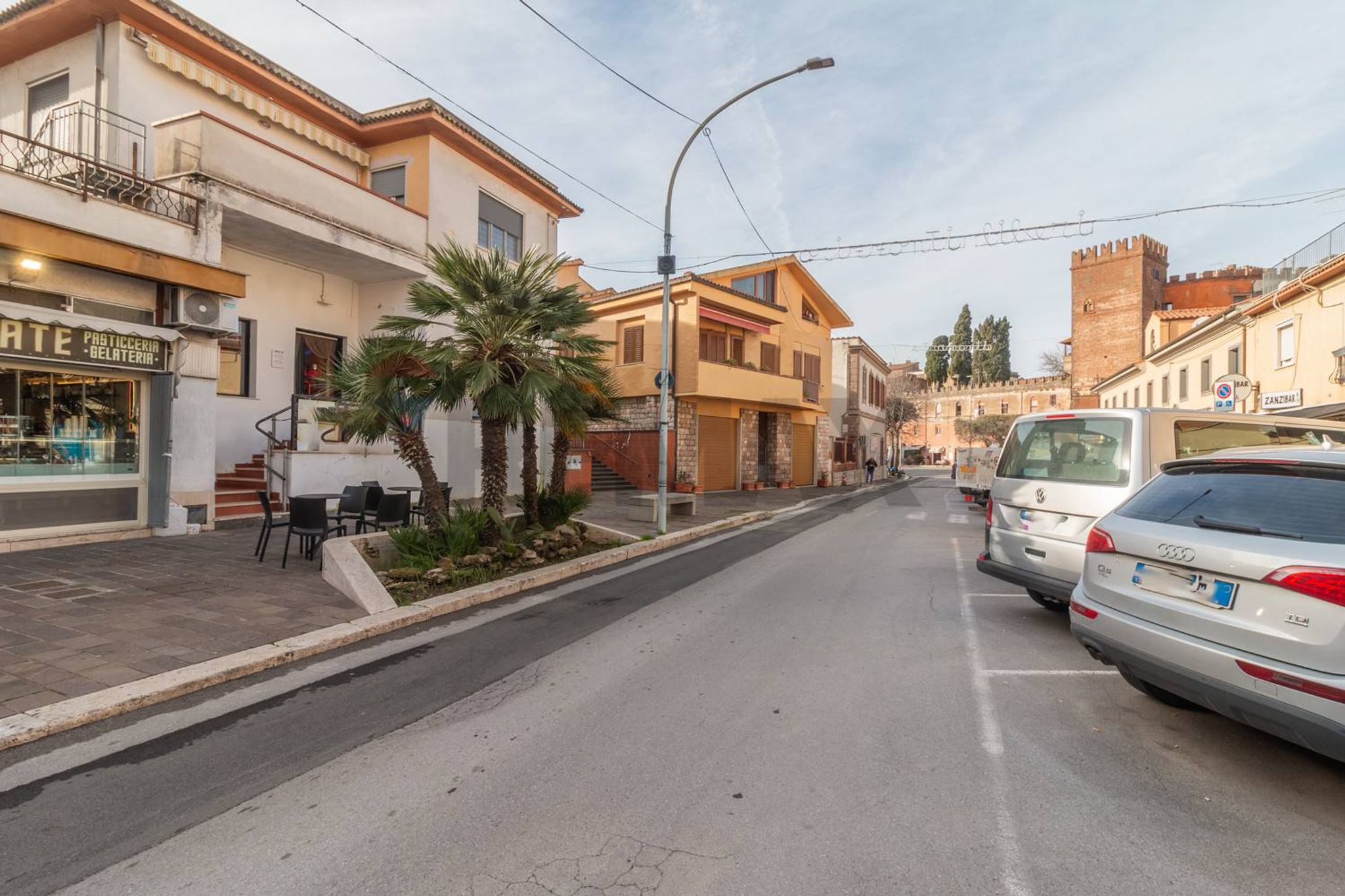 Edificio all'aperto