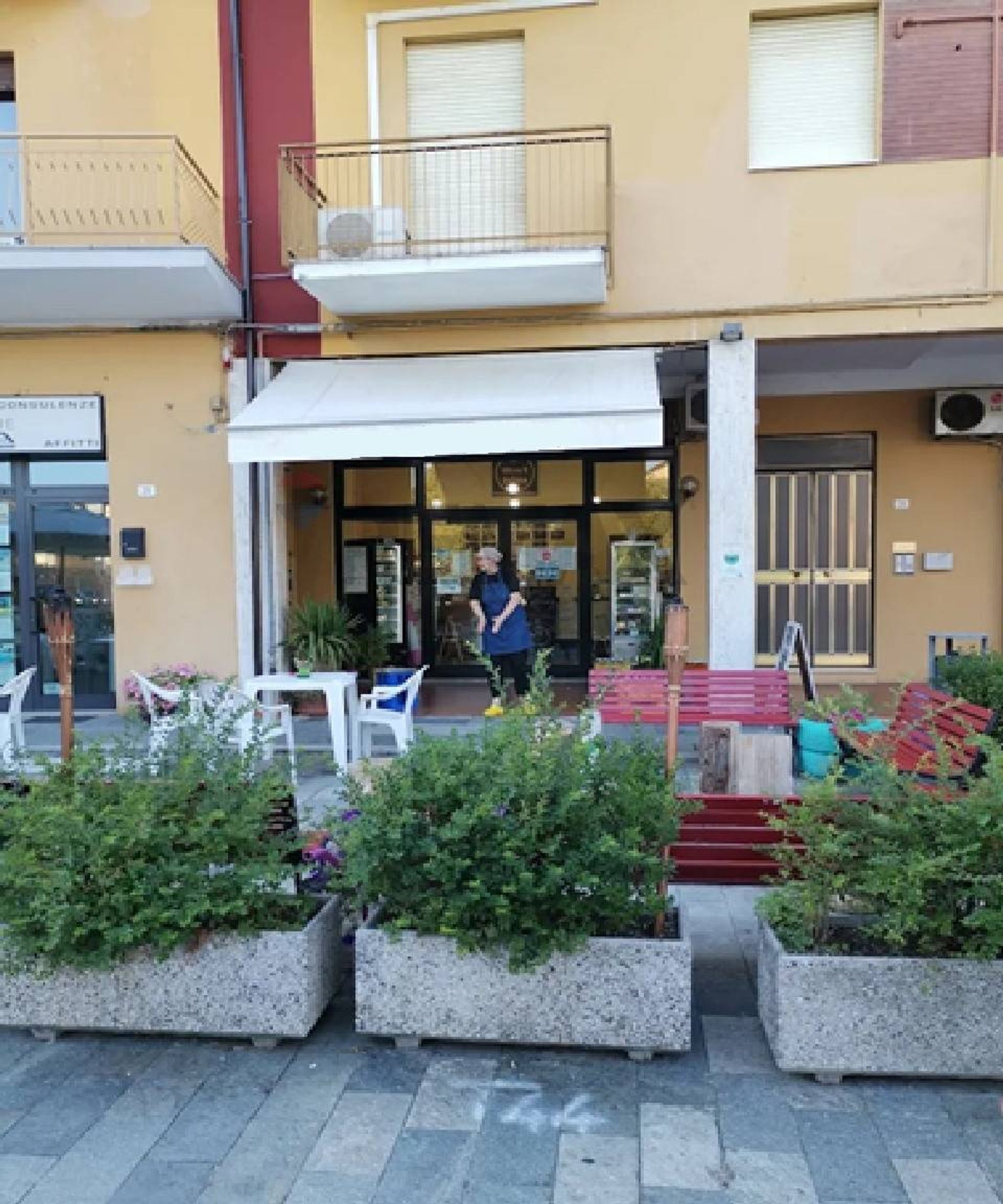 Edificio all'aperto
