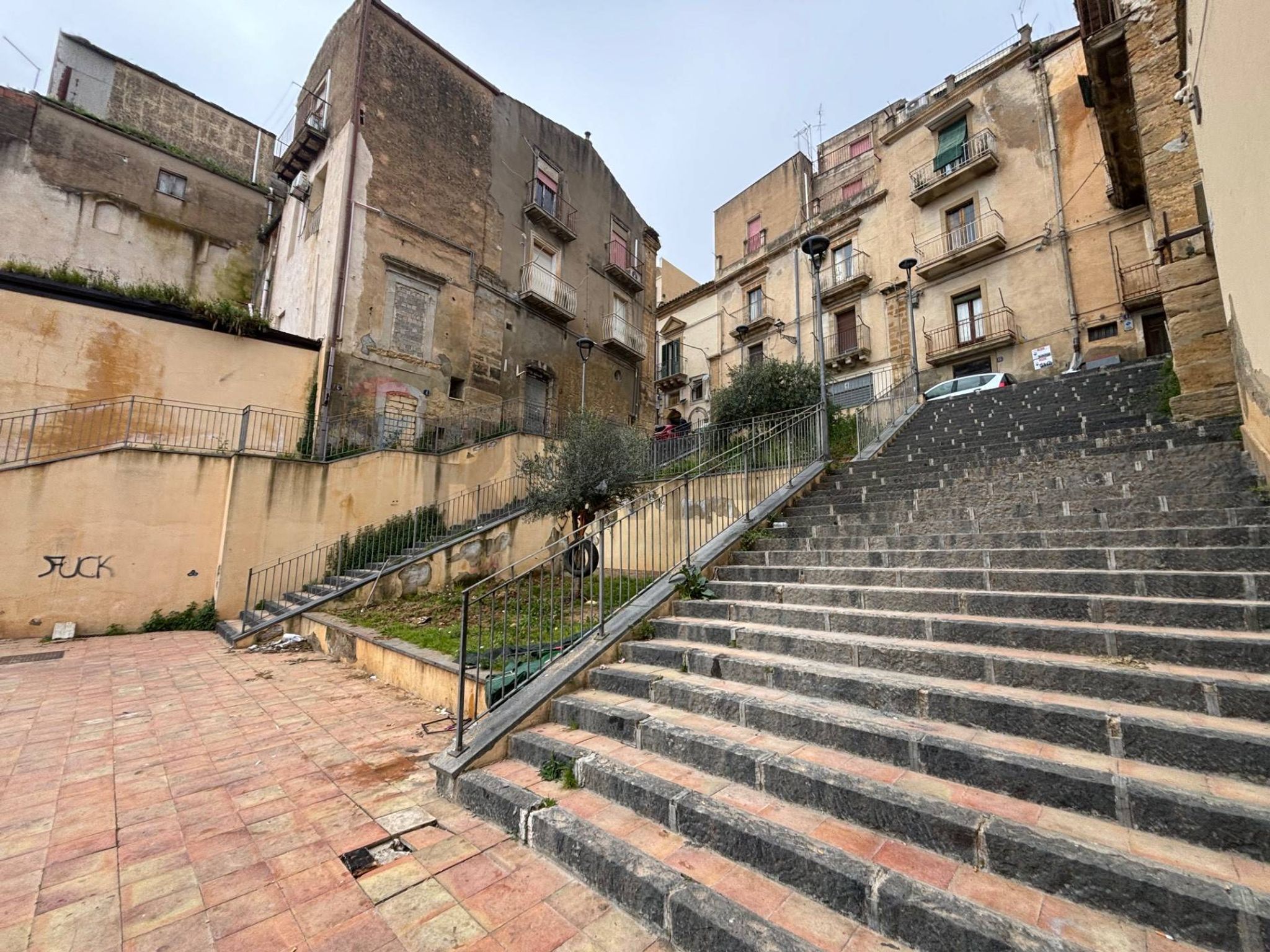 Edificio all'aperto