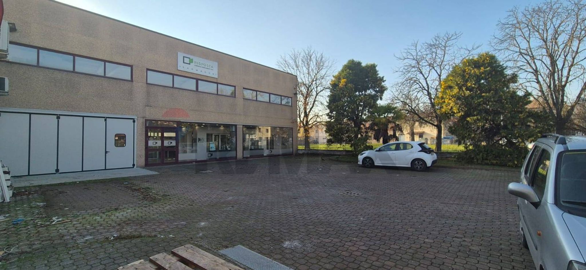 Edificio all'aperto