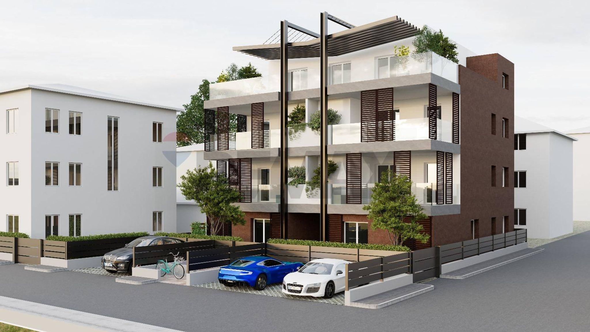 Edificio all'aperto