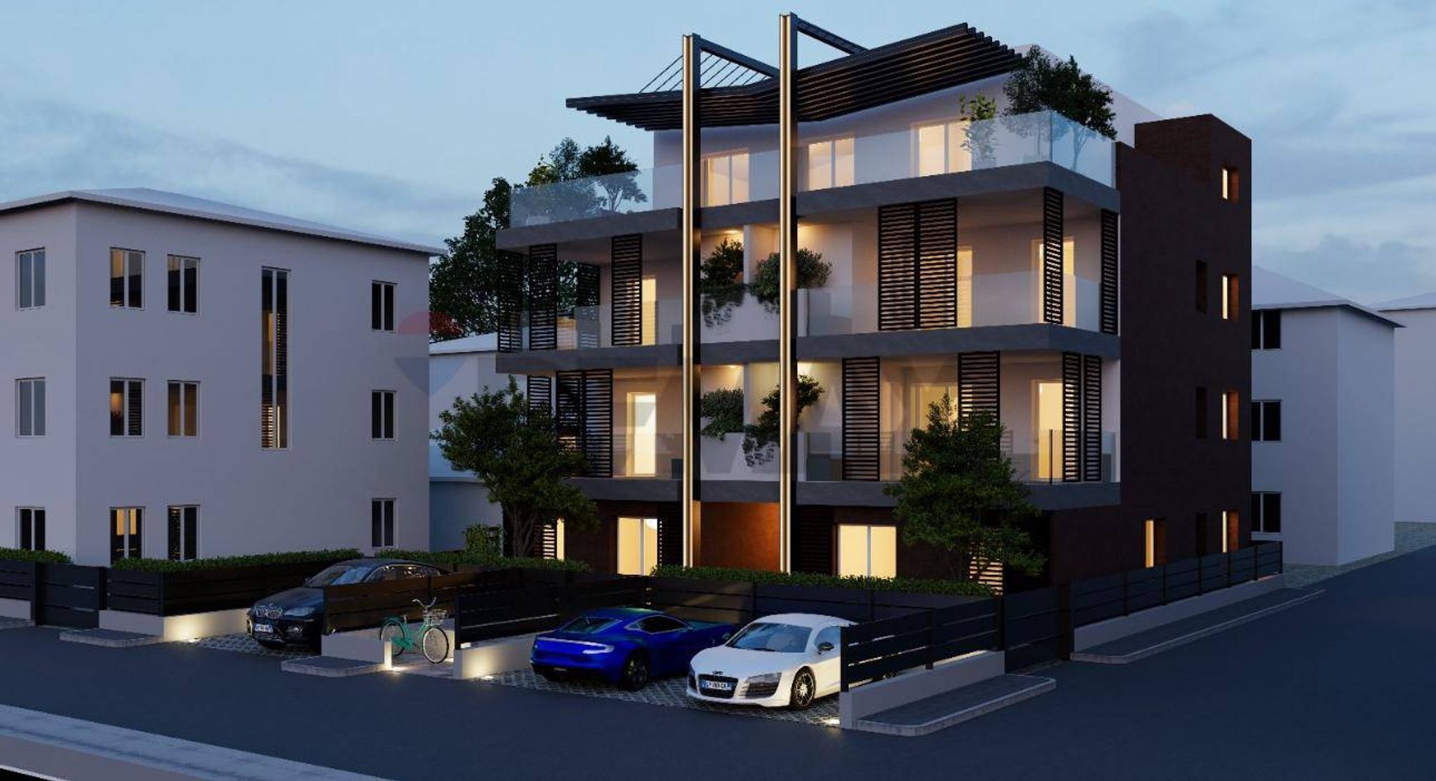 Edificio all'aperto
