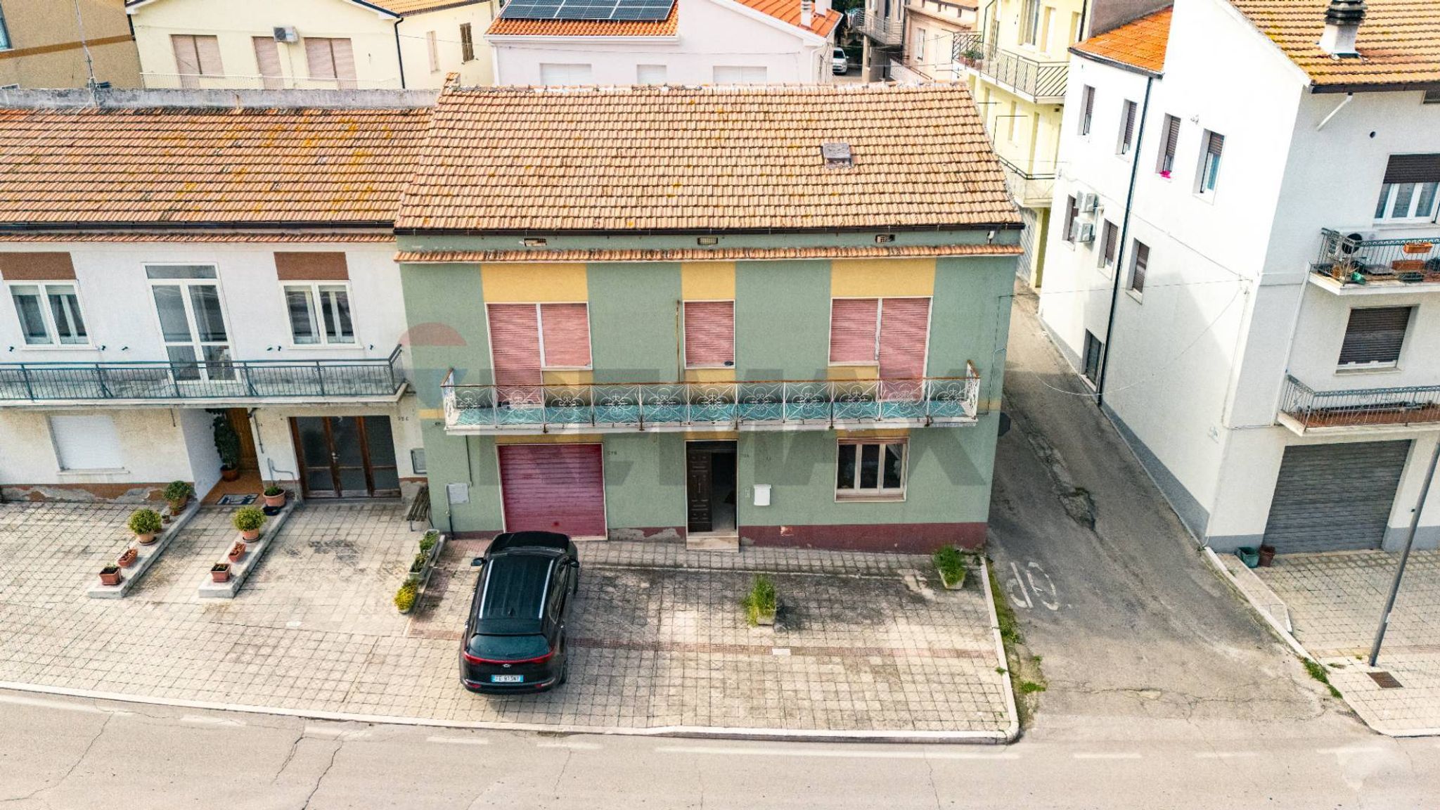 Edificio all'aperto
