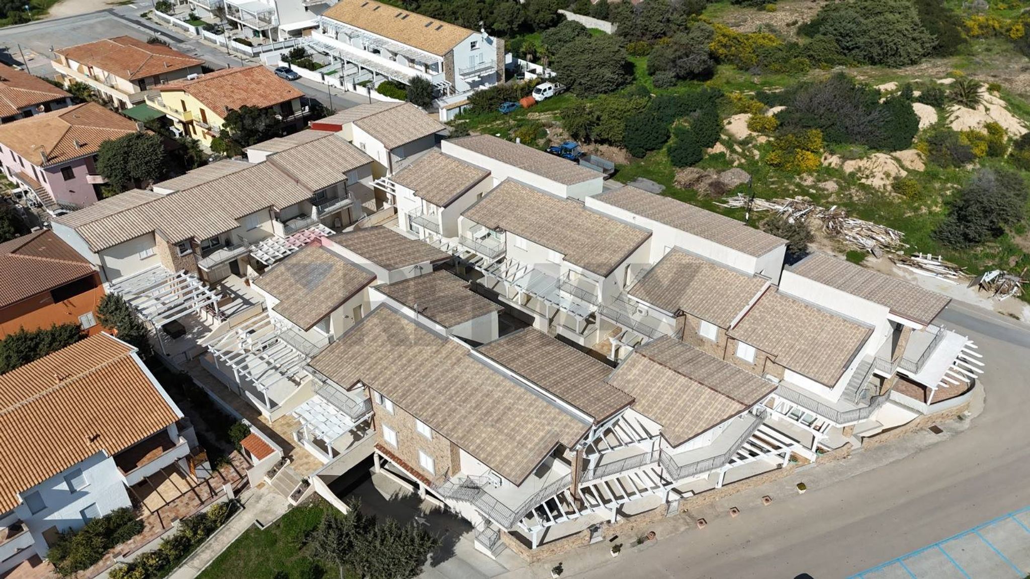Edificio all'aperto