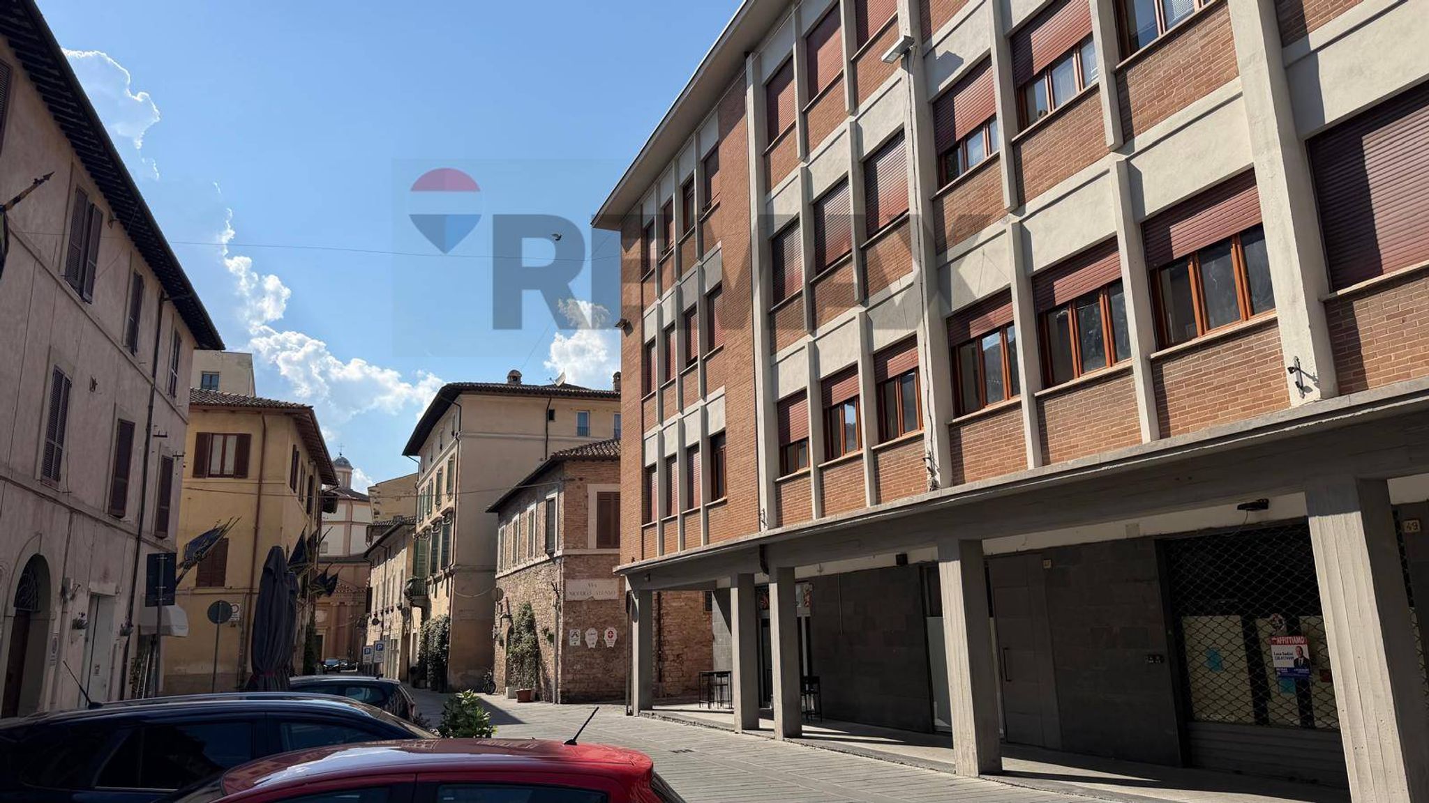 Edificio all'aperto