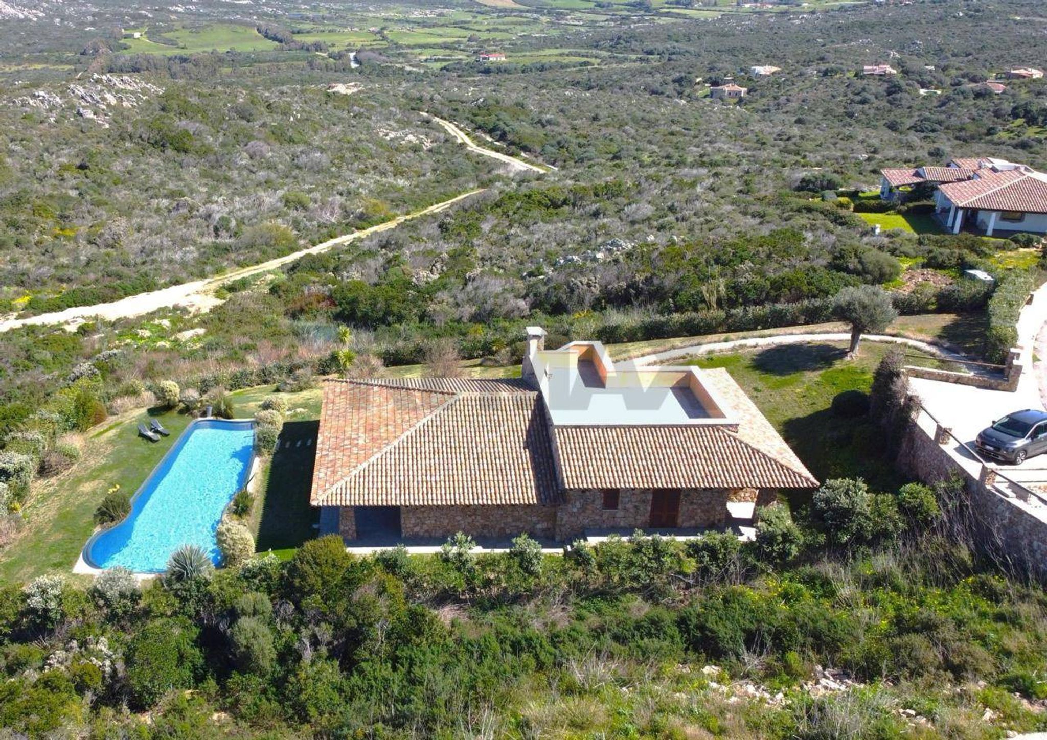 Vista delle montagne
