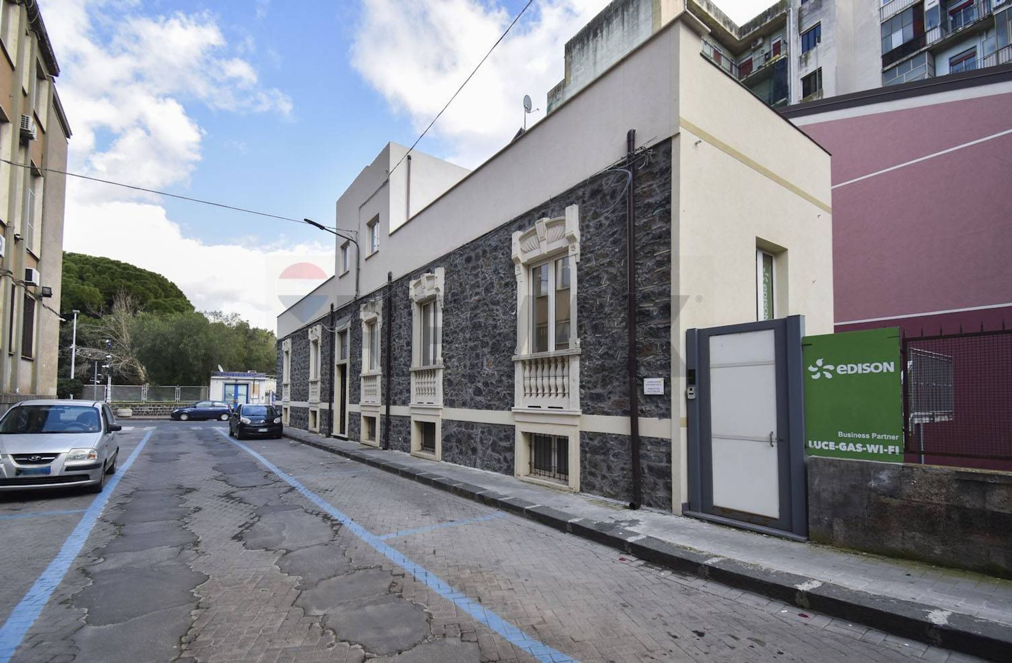 Edificio all'aperto