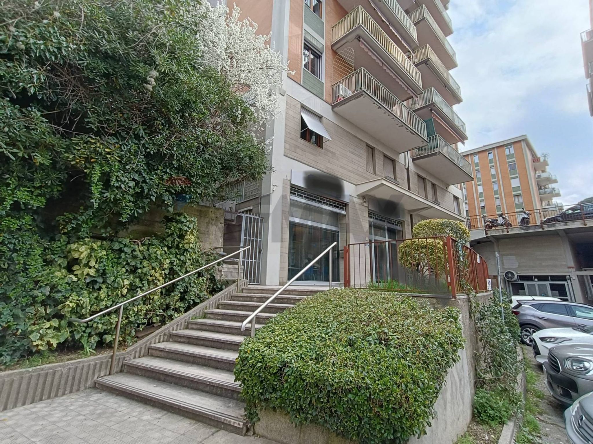 Edificio all'aperto