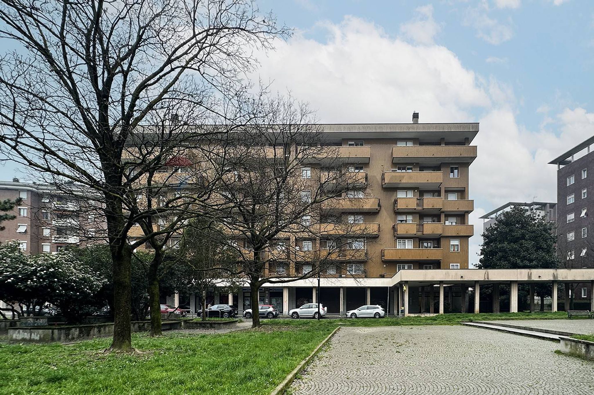 Edificio all'aperto