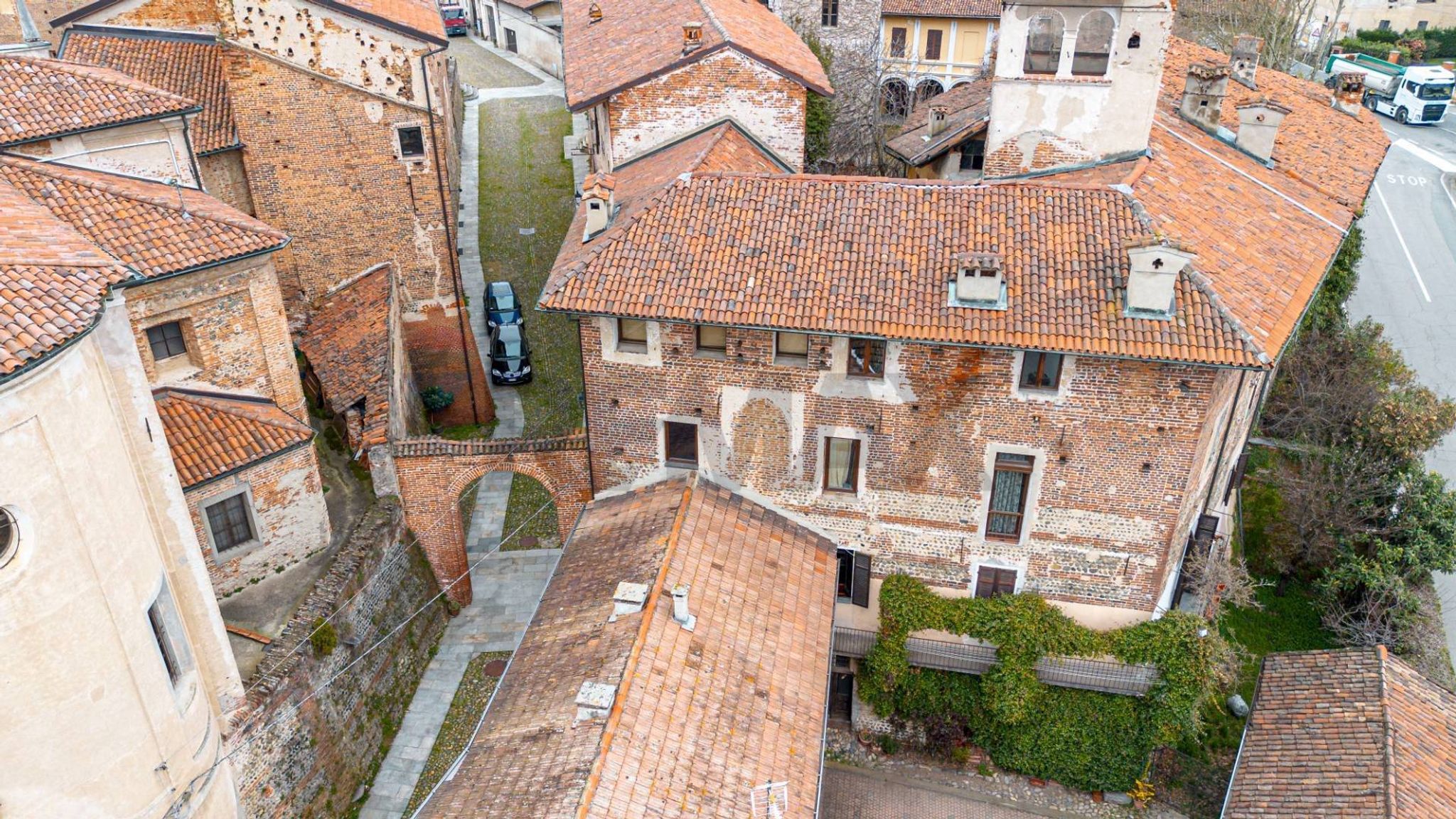 Edificio all'aperto
