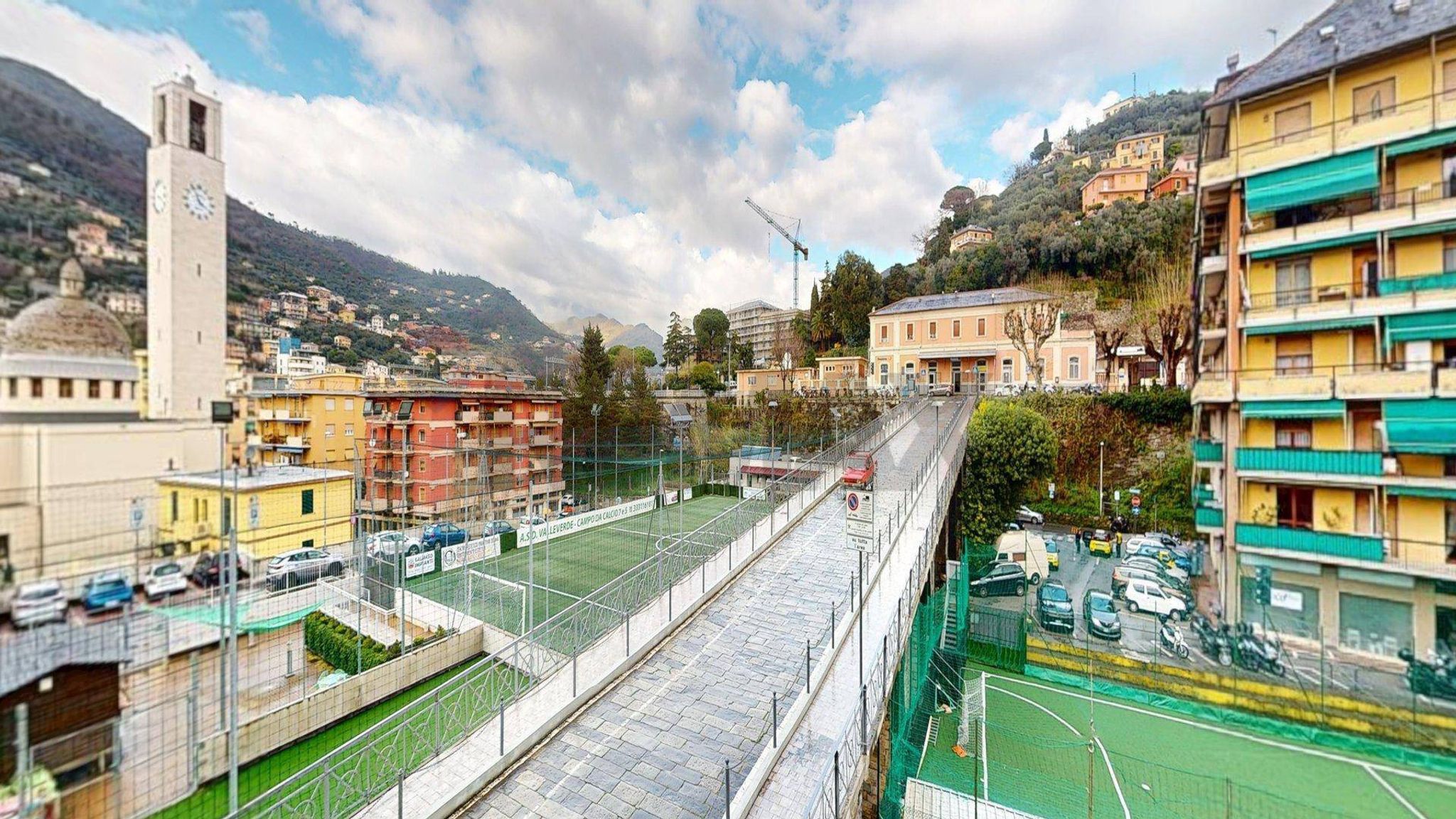 Edificio all'aperto