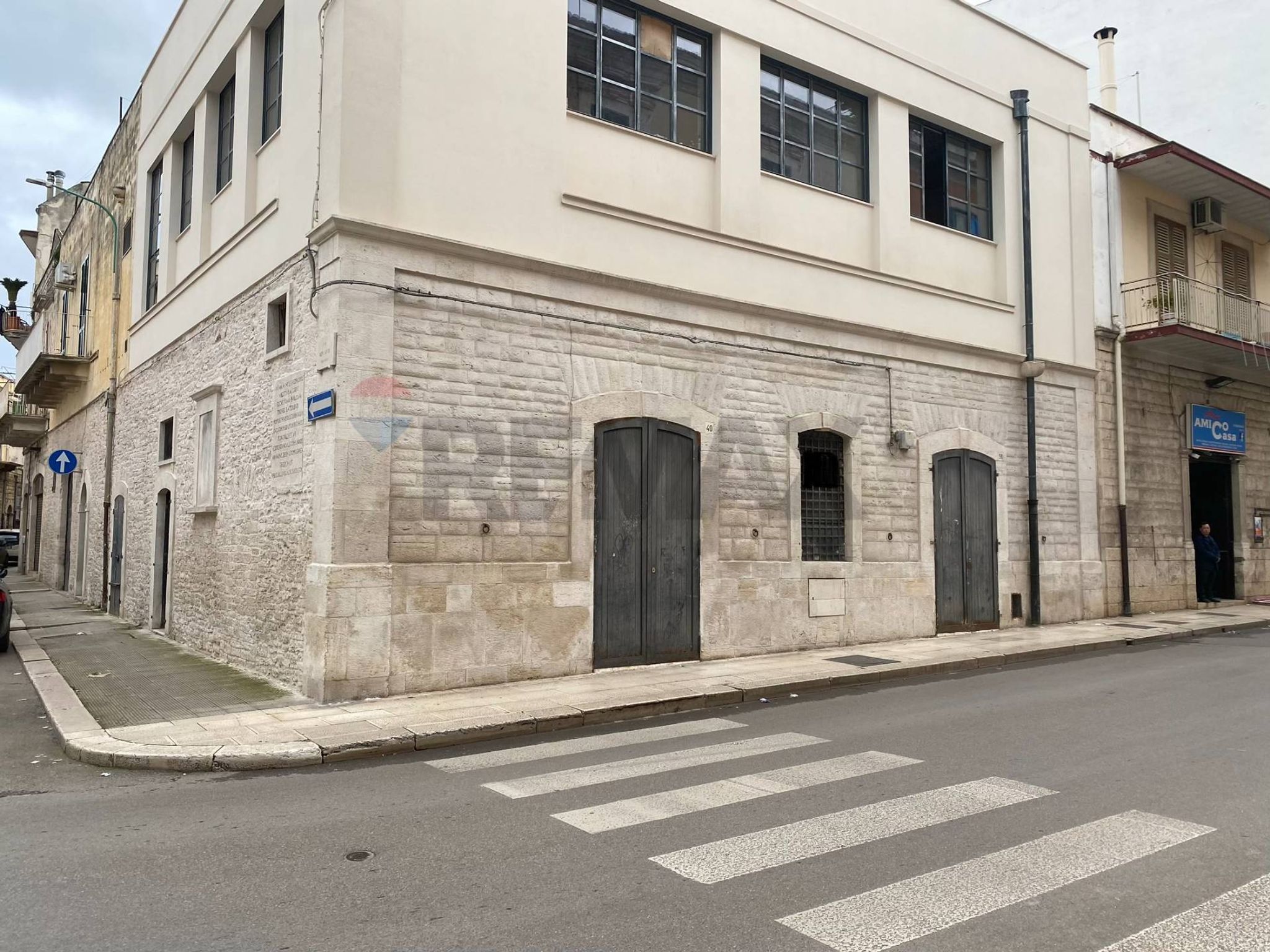 Edificio all'aperto
