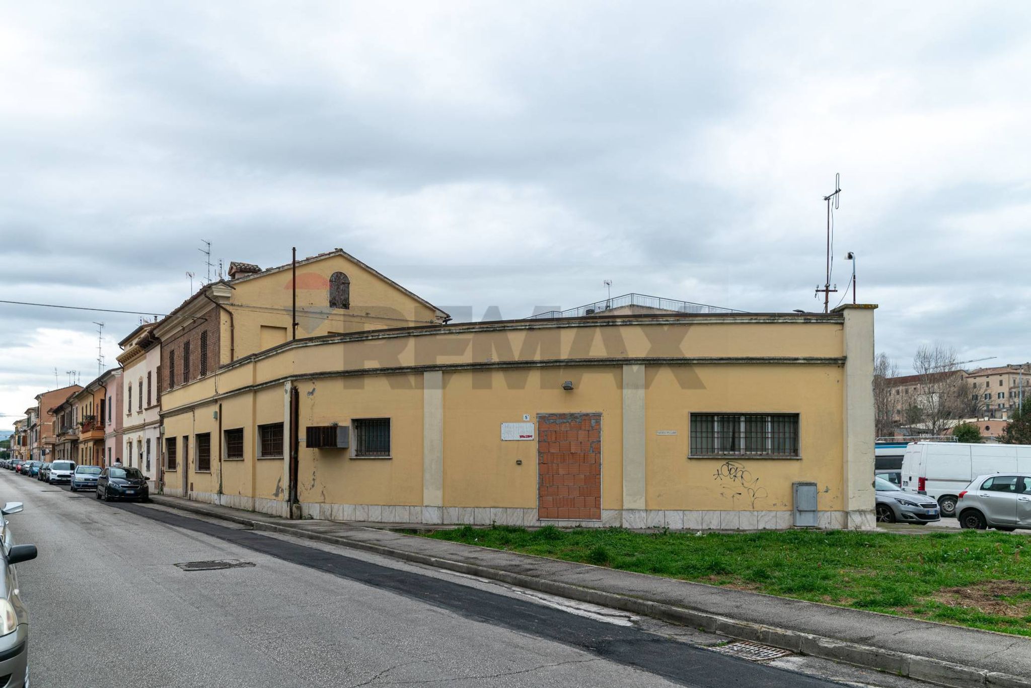 Edificio all'aperto