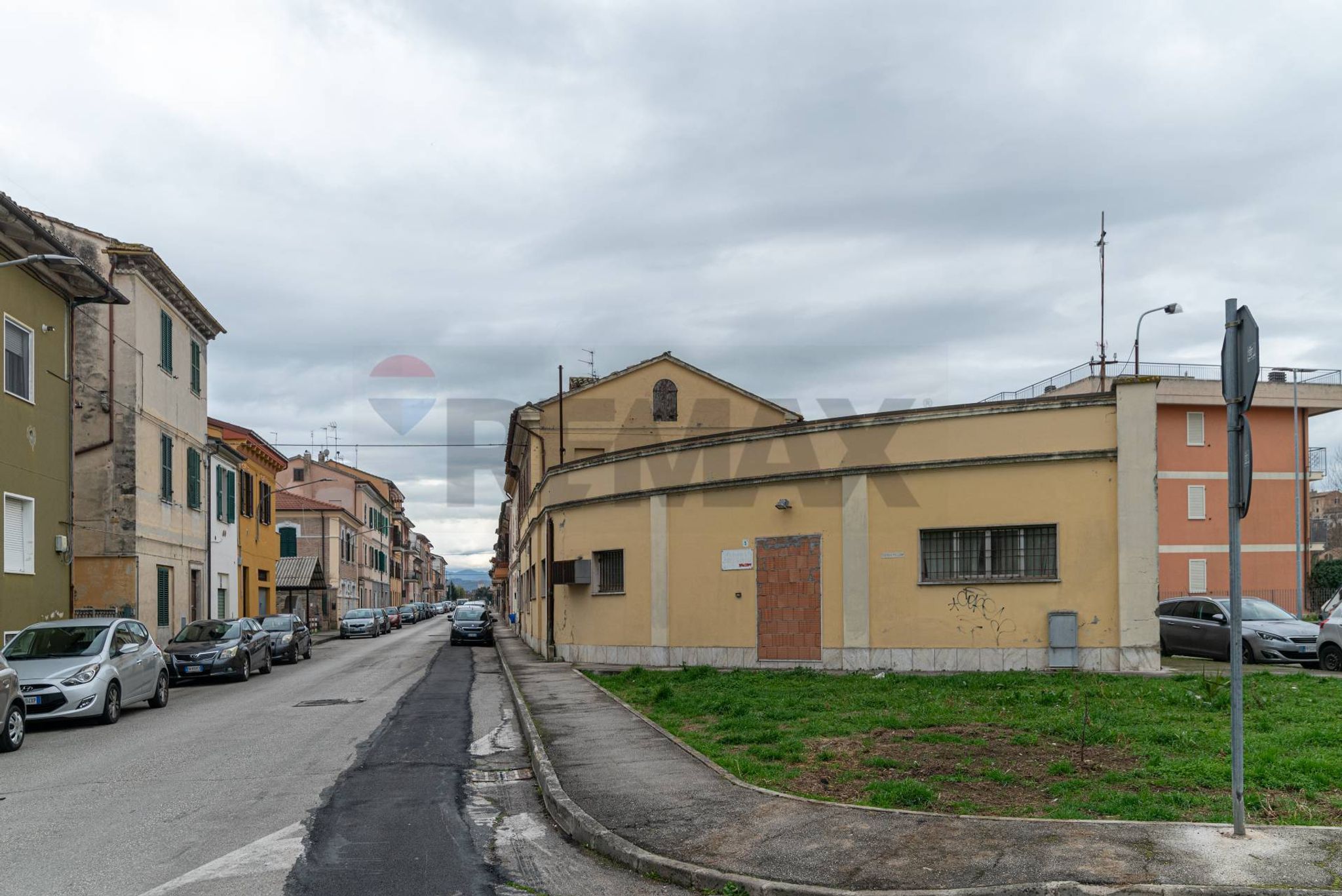 Edificio all'aperto